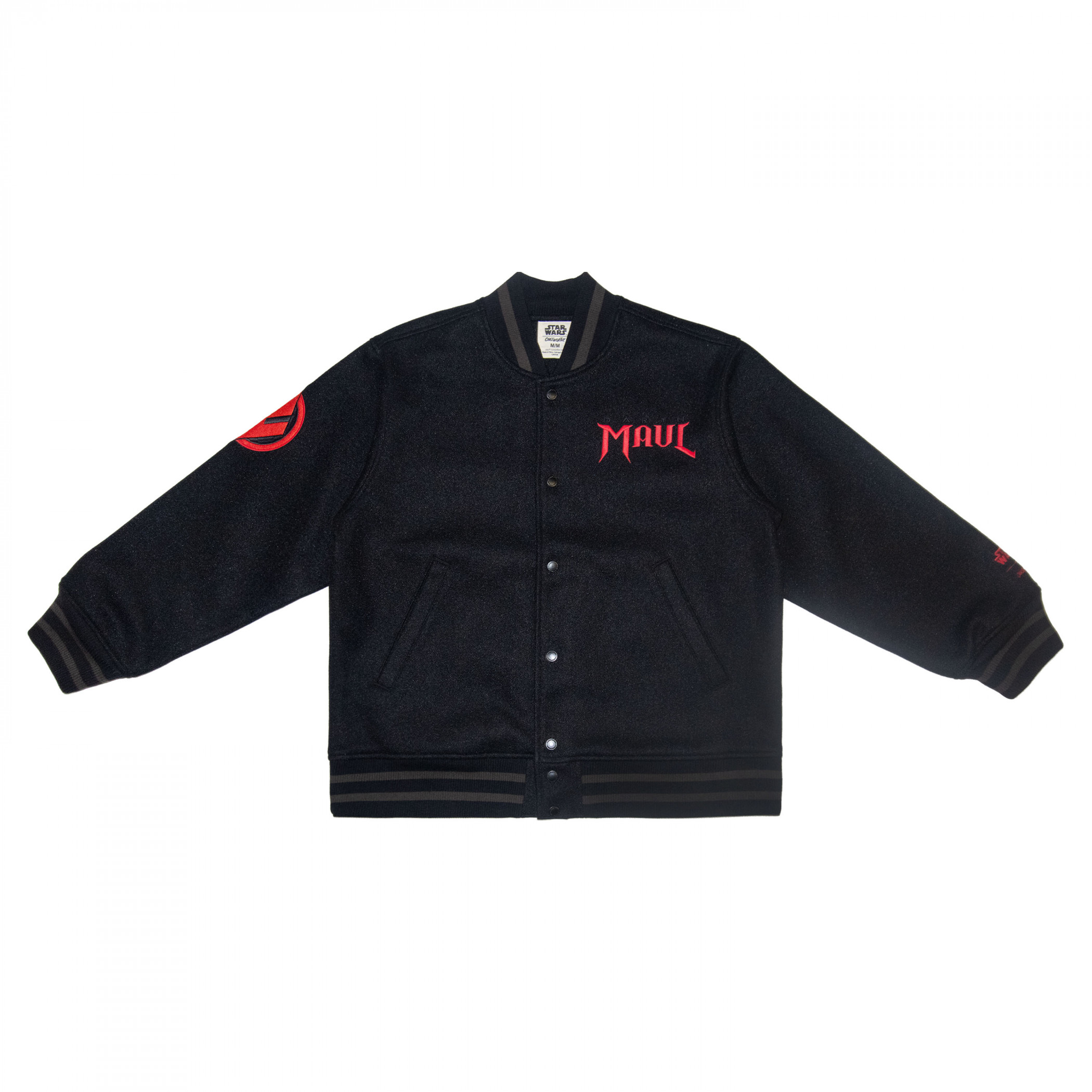 Star Wars Darth Maul Varsity Jacket, Black