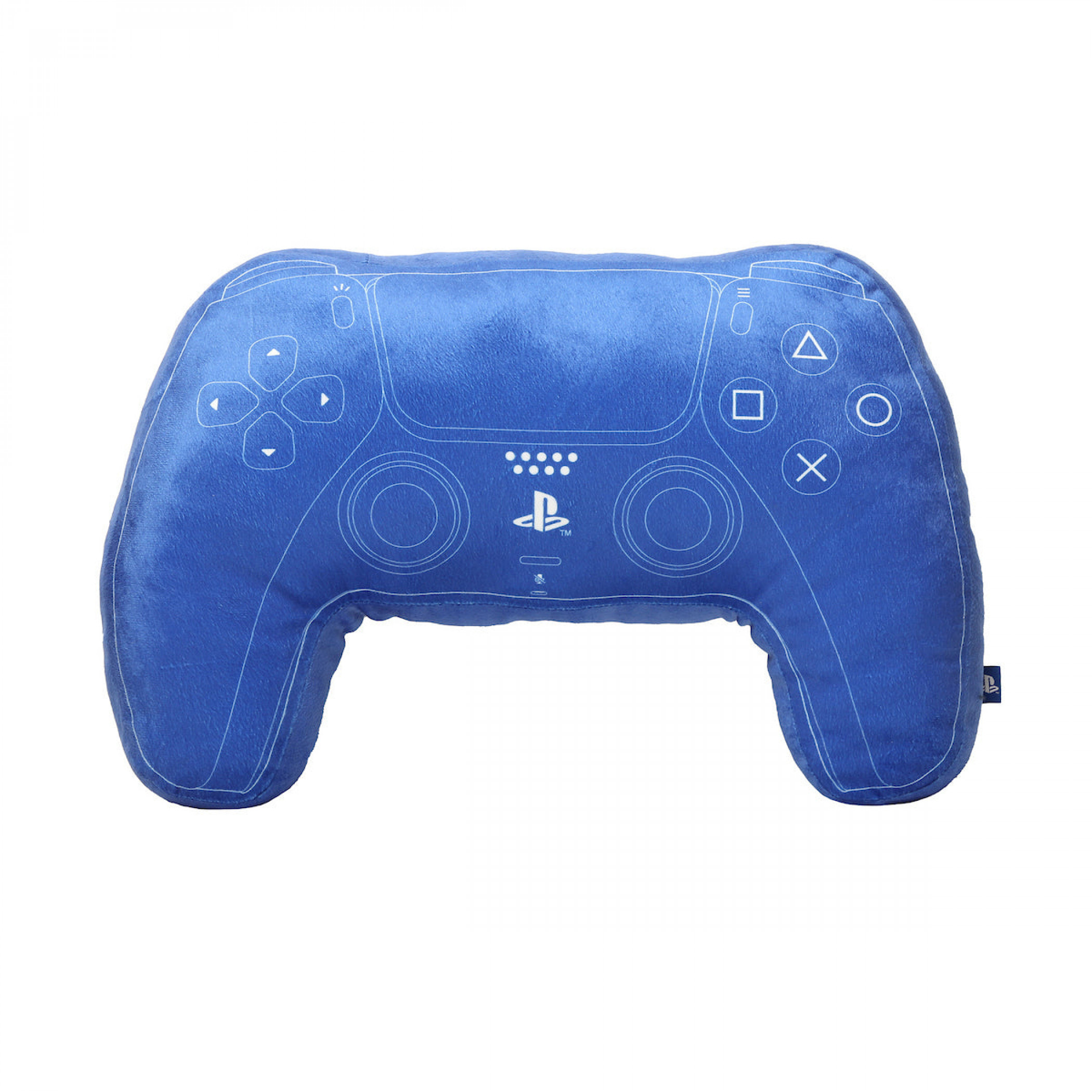 Playstation Blue DualSense Controller Cushion Pillow, Blue