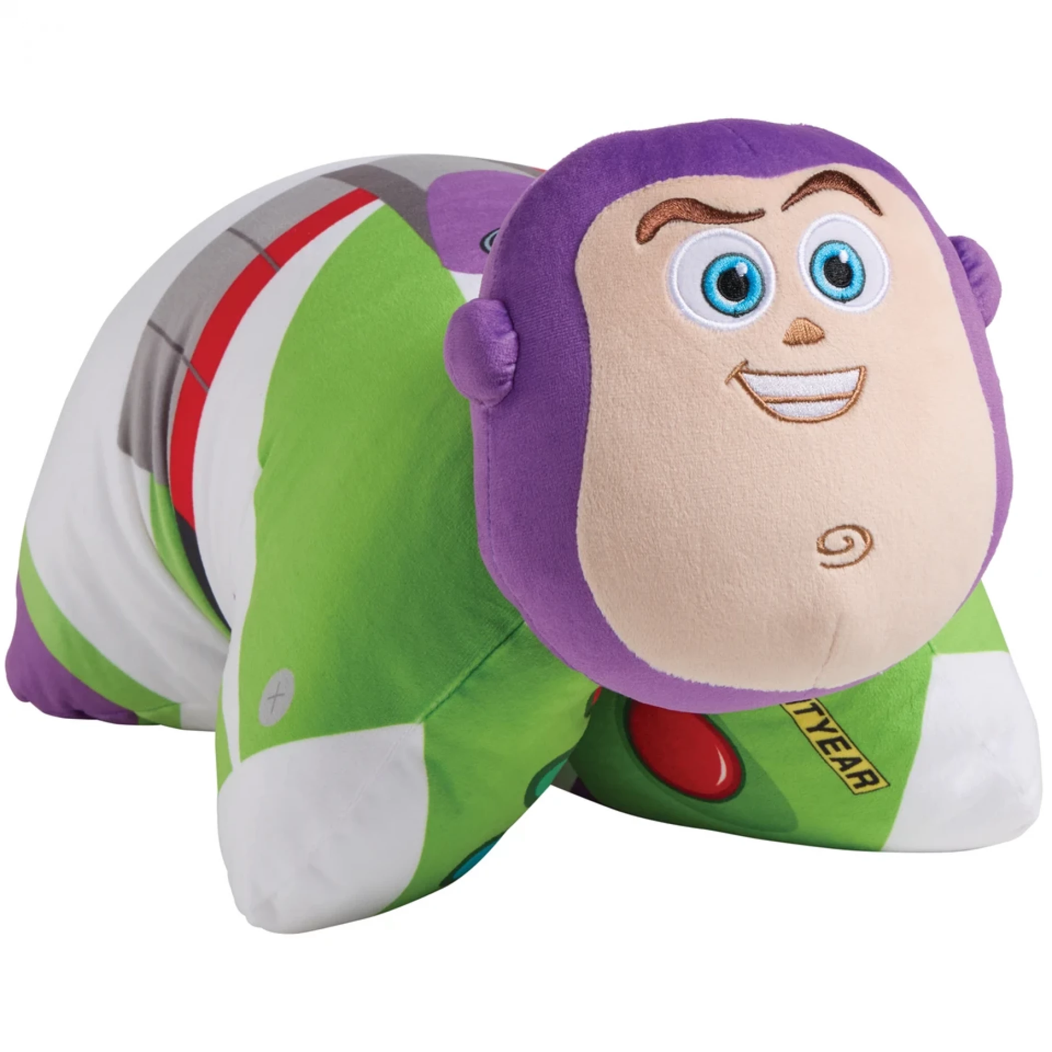 Toy Story Buzz Lightyear Pillow Pet Stuffed Animal Plush Toy, Multi-Color