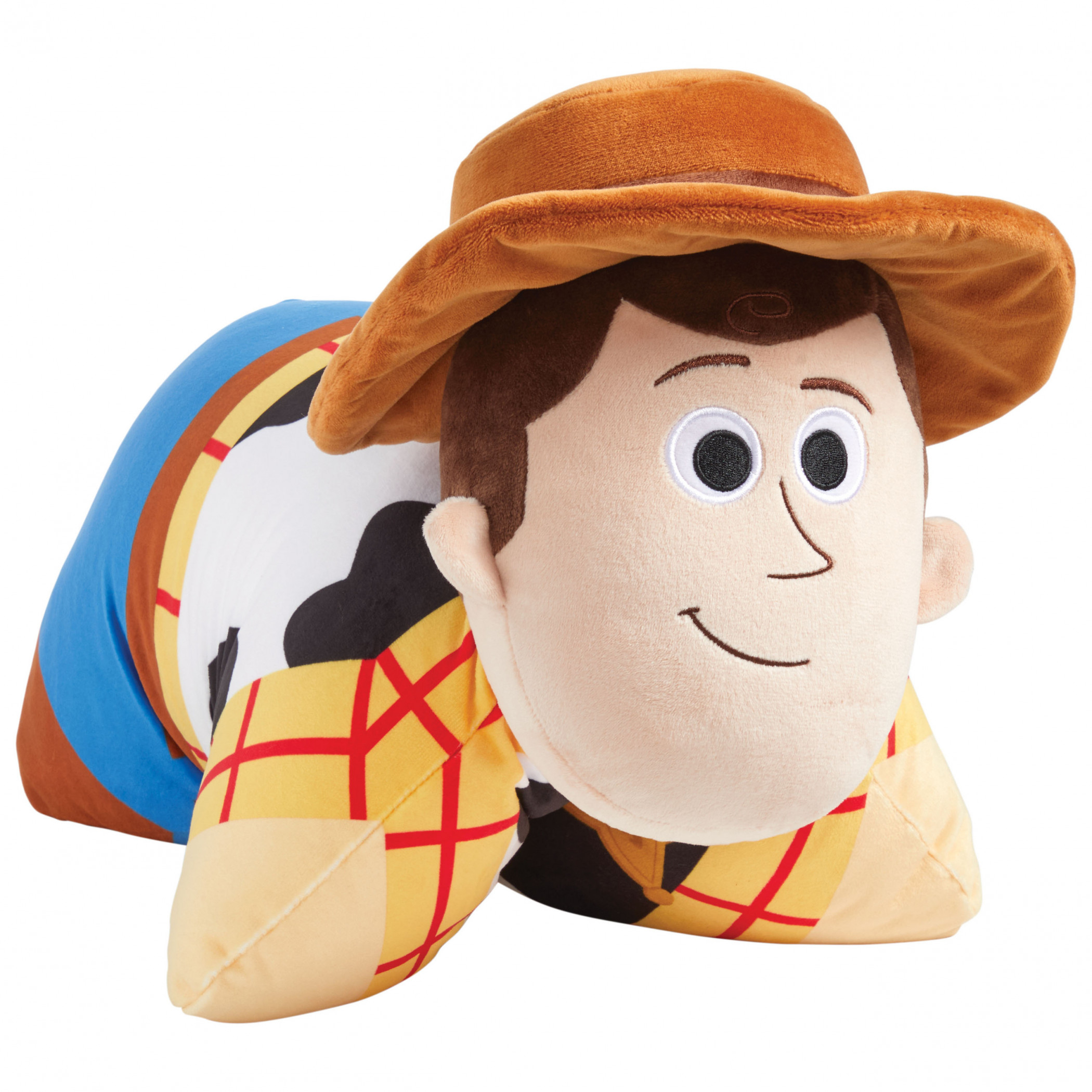 Toy Story Woody Pillow Pet Stuffed Animal Plush Toy, Multi-Color