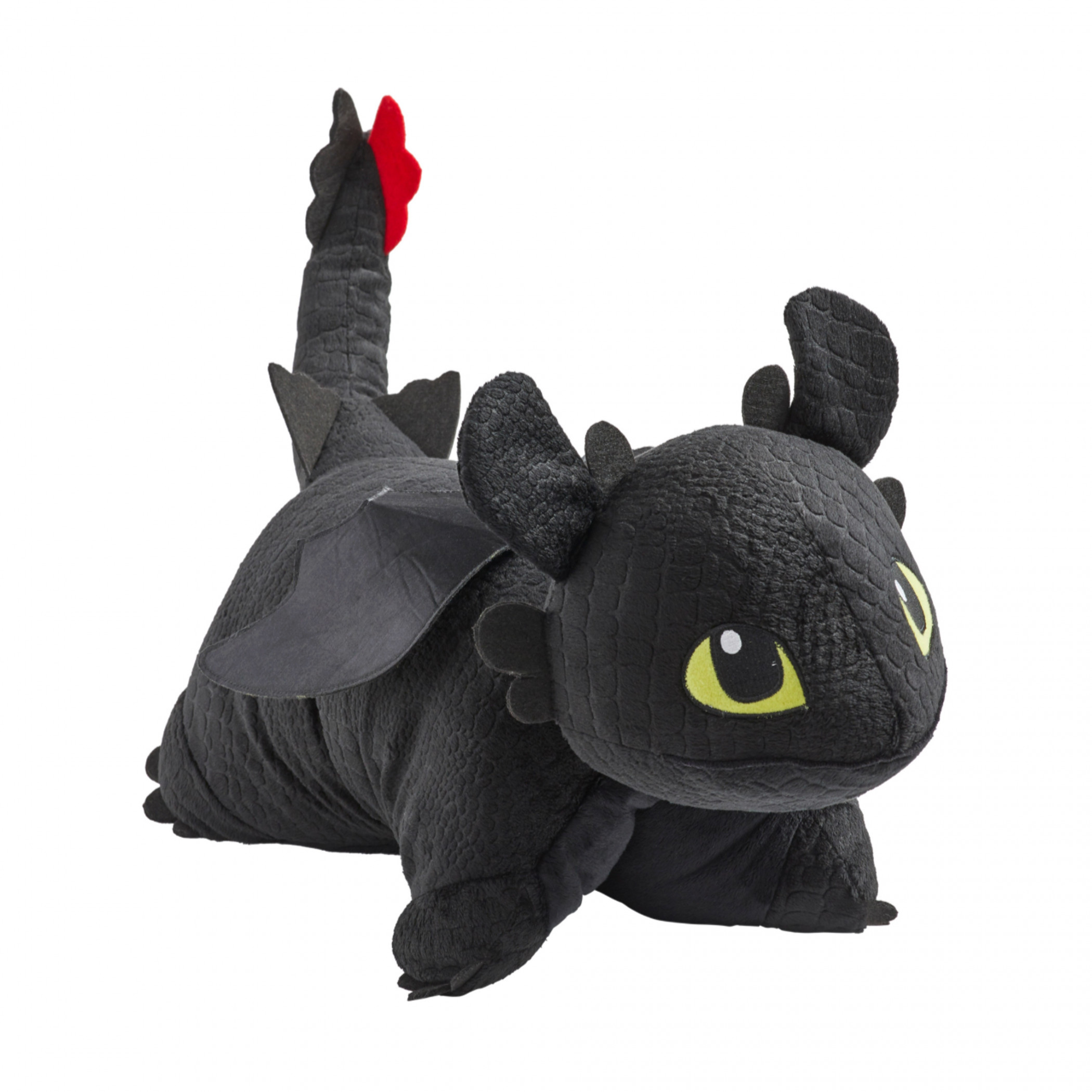 How to Train Your Dragon Toothless Pillow Pet Stuffed Animal Plush Toy, Black