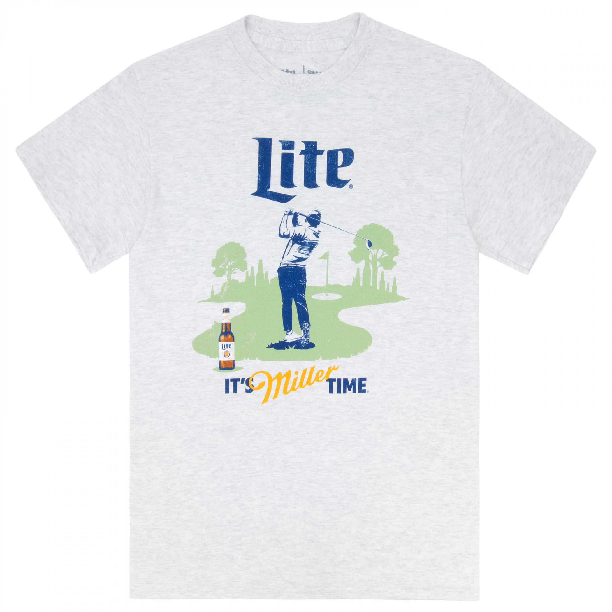 Miller Lite - It's Miller Time Golf Swing T-Shirt