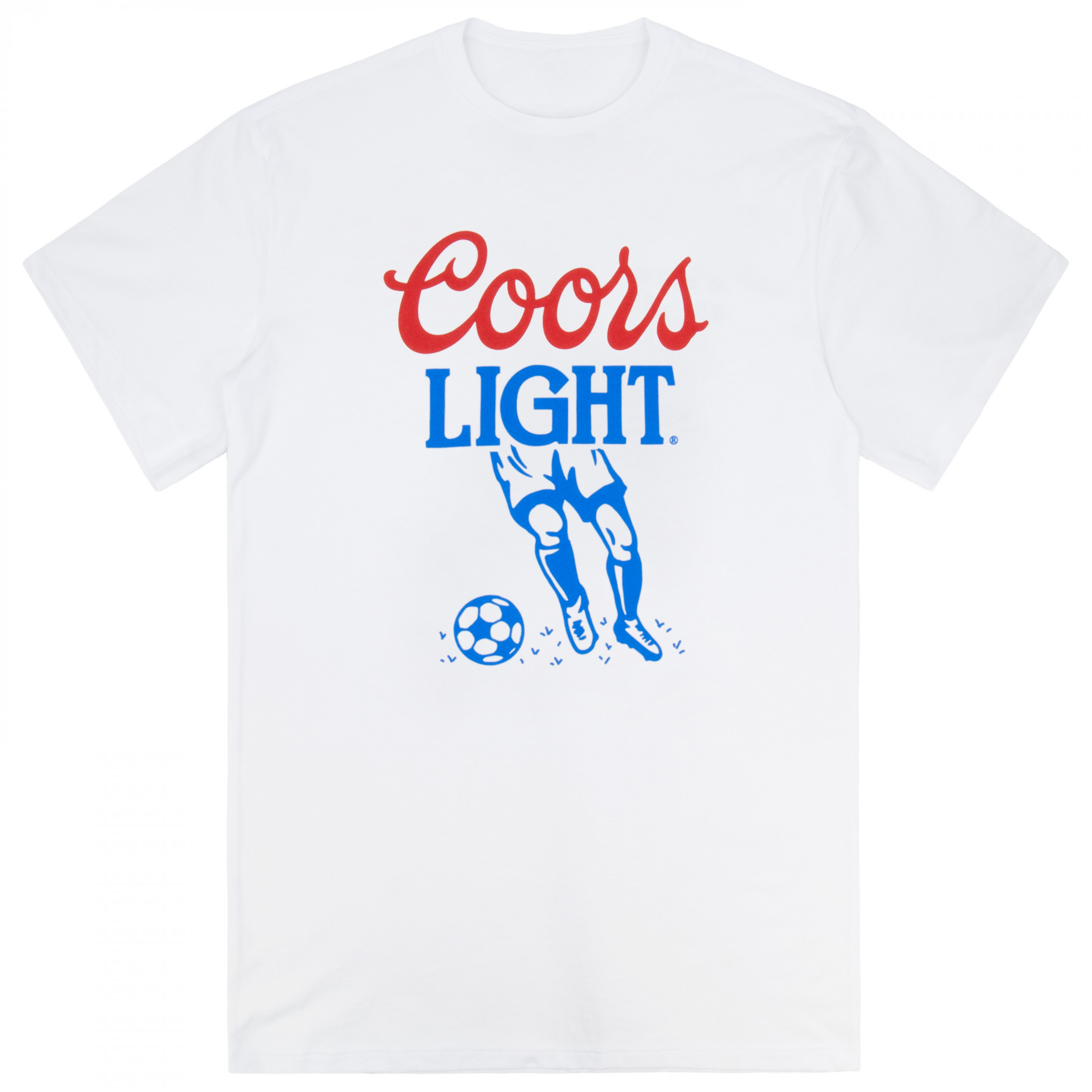 Coors Light Soccer Off White colorway T-Shirt