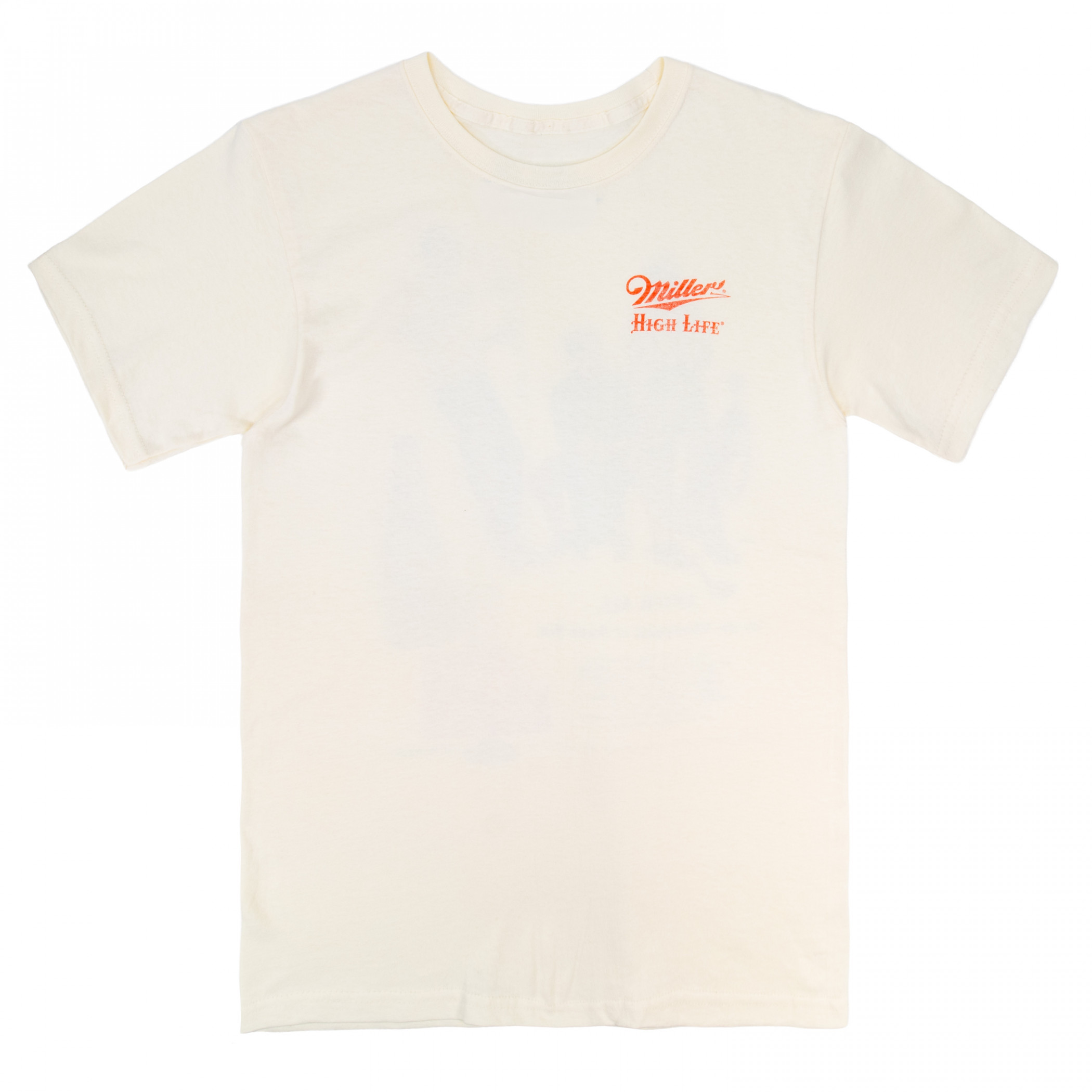 Miller High Life Golf Vintage Ad Front and Back T-Shirt