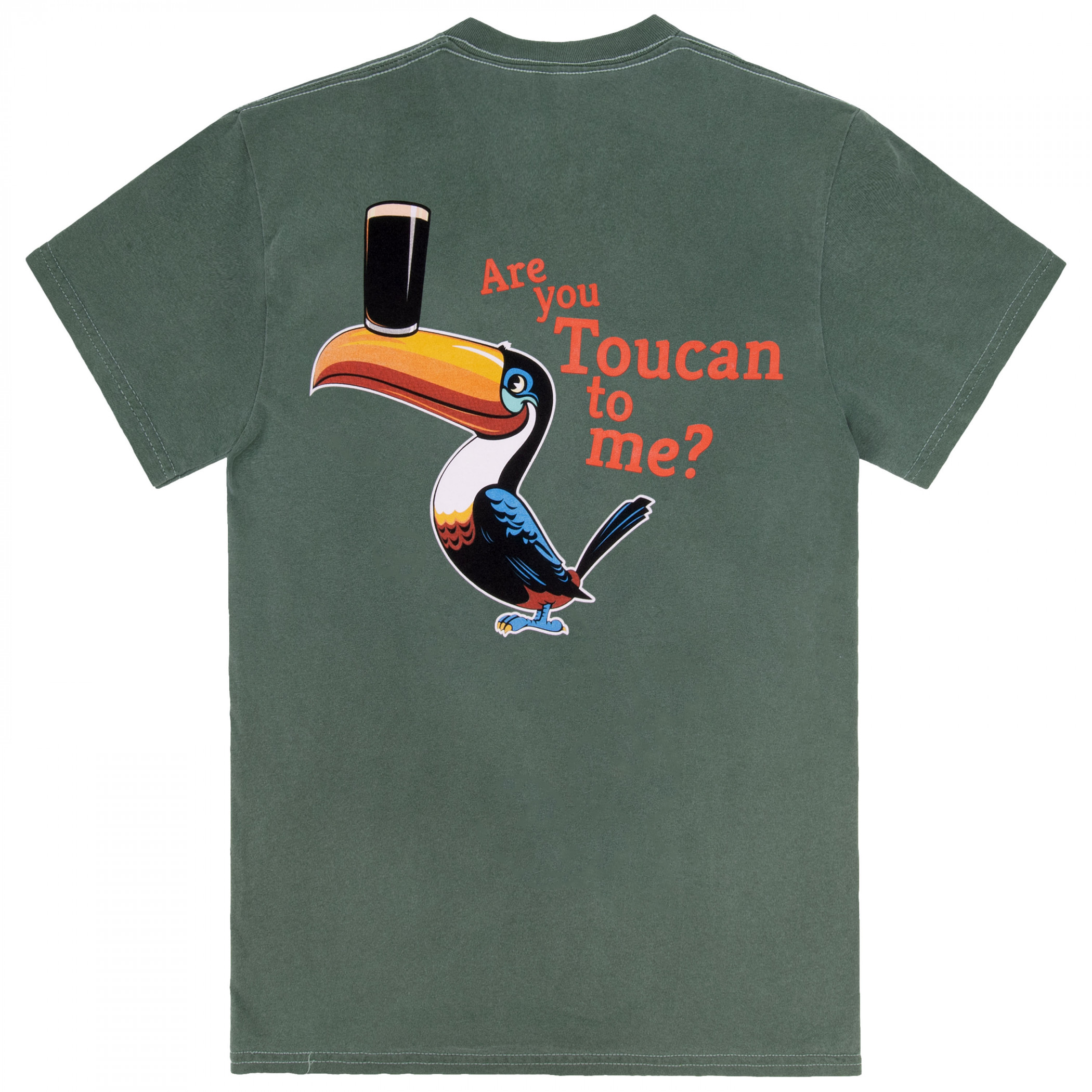 Guinness Are You Toucan to Me Gilroy Front Back Print Premium T-Shirt