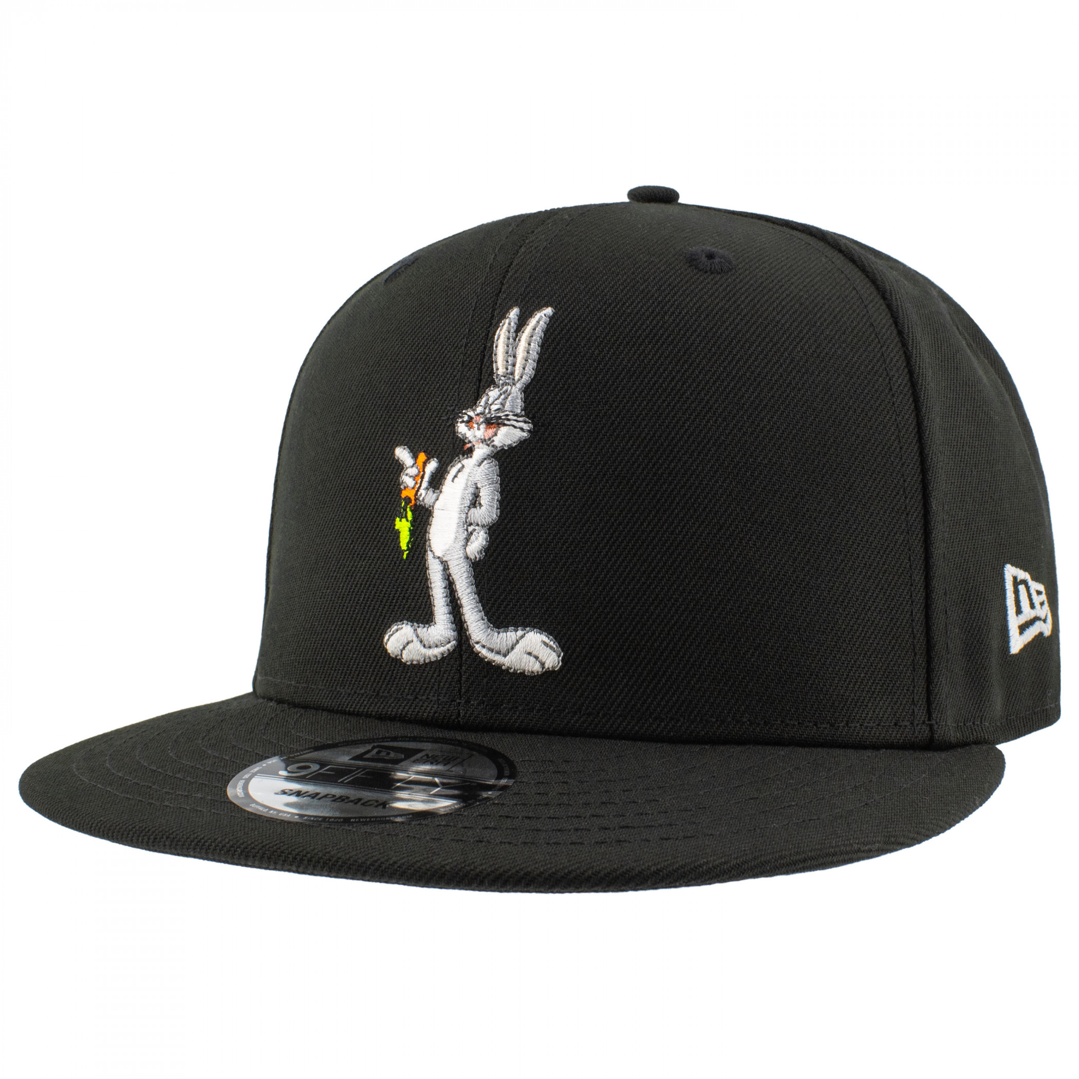 Looney Tunes Bugs Bunny New Era 9Fifty Adjustable Snapback Hat, Black