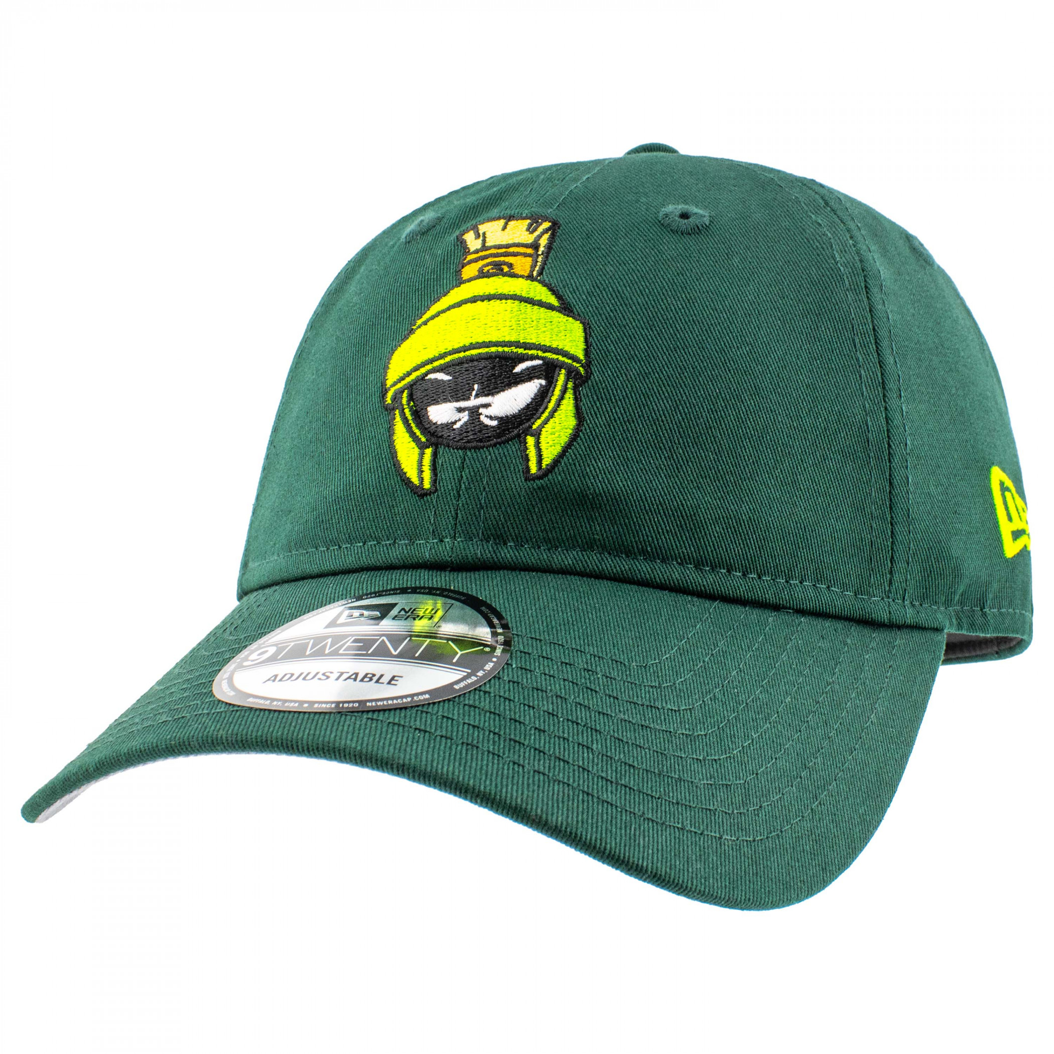 Looney Tunes Marvin The Martian New Era 9Twenty Adjustable Hat, Green