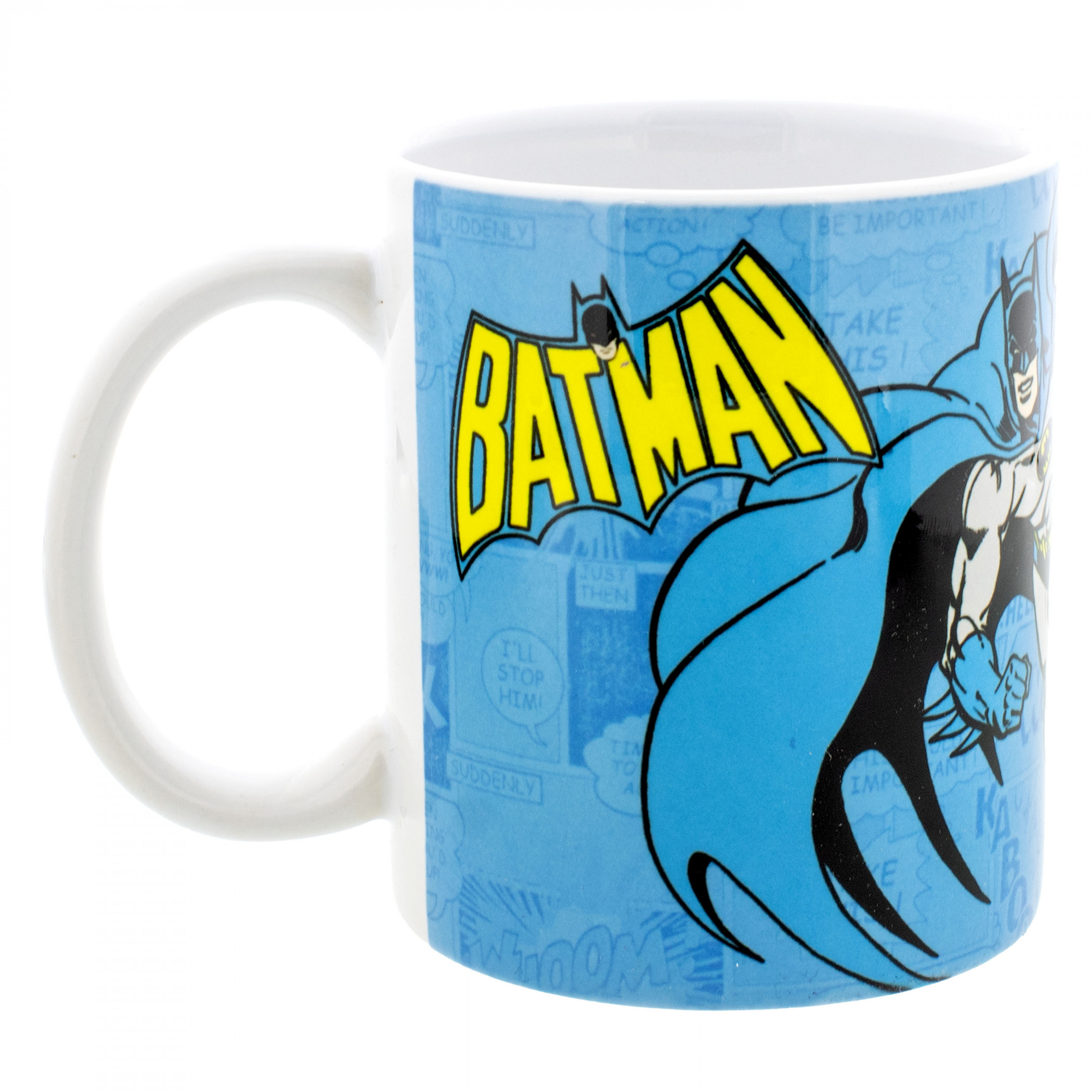 Batman and Robin 11 oz. Ceramic Mug, Blue