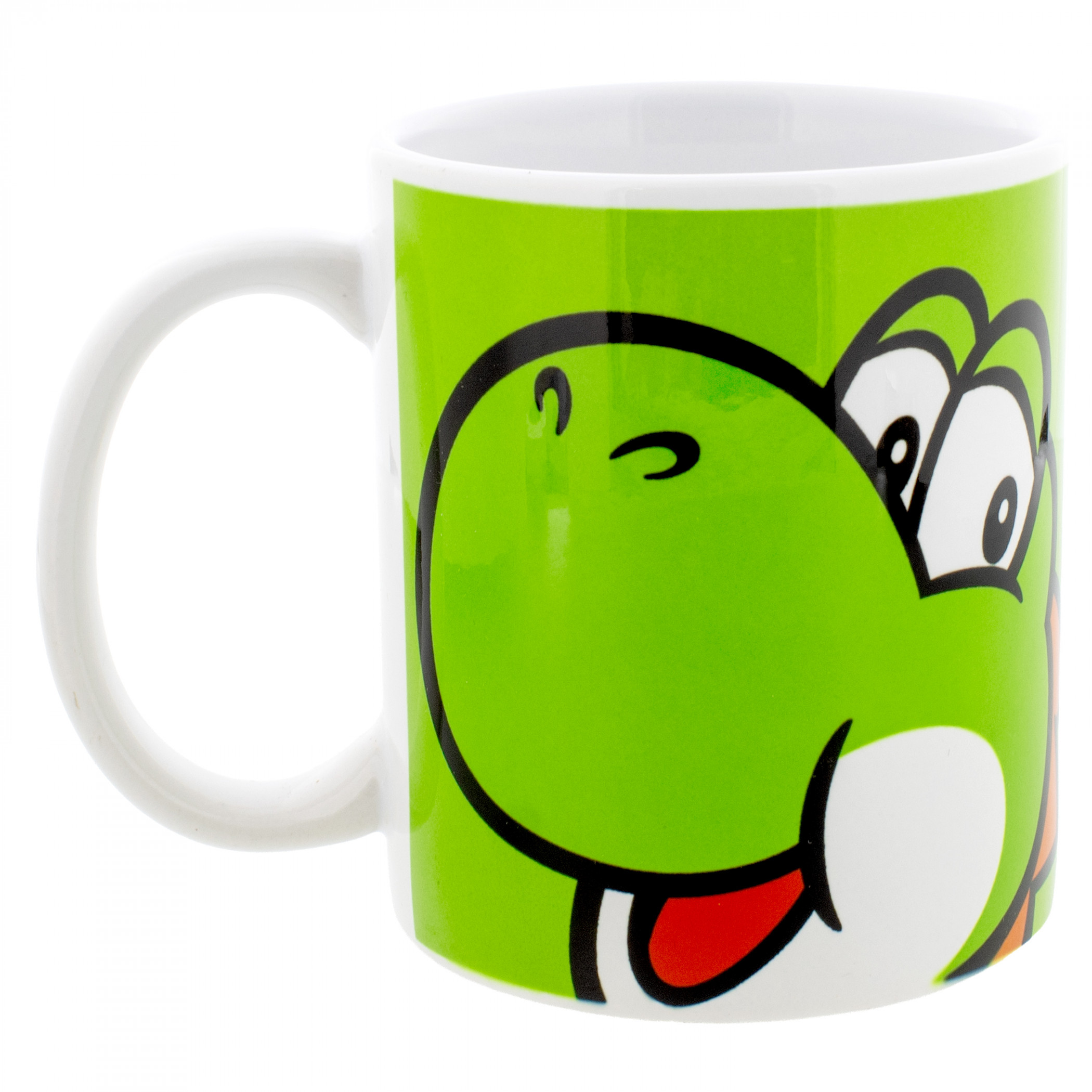 Super Mario Bros - Yoshi 11 oz. Ceramic Mug, White