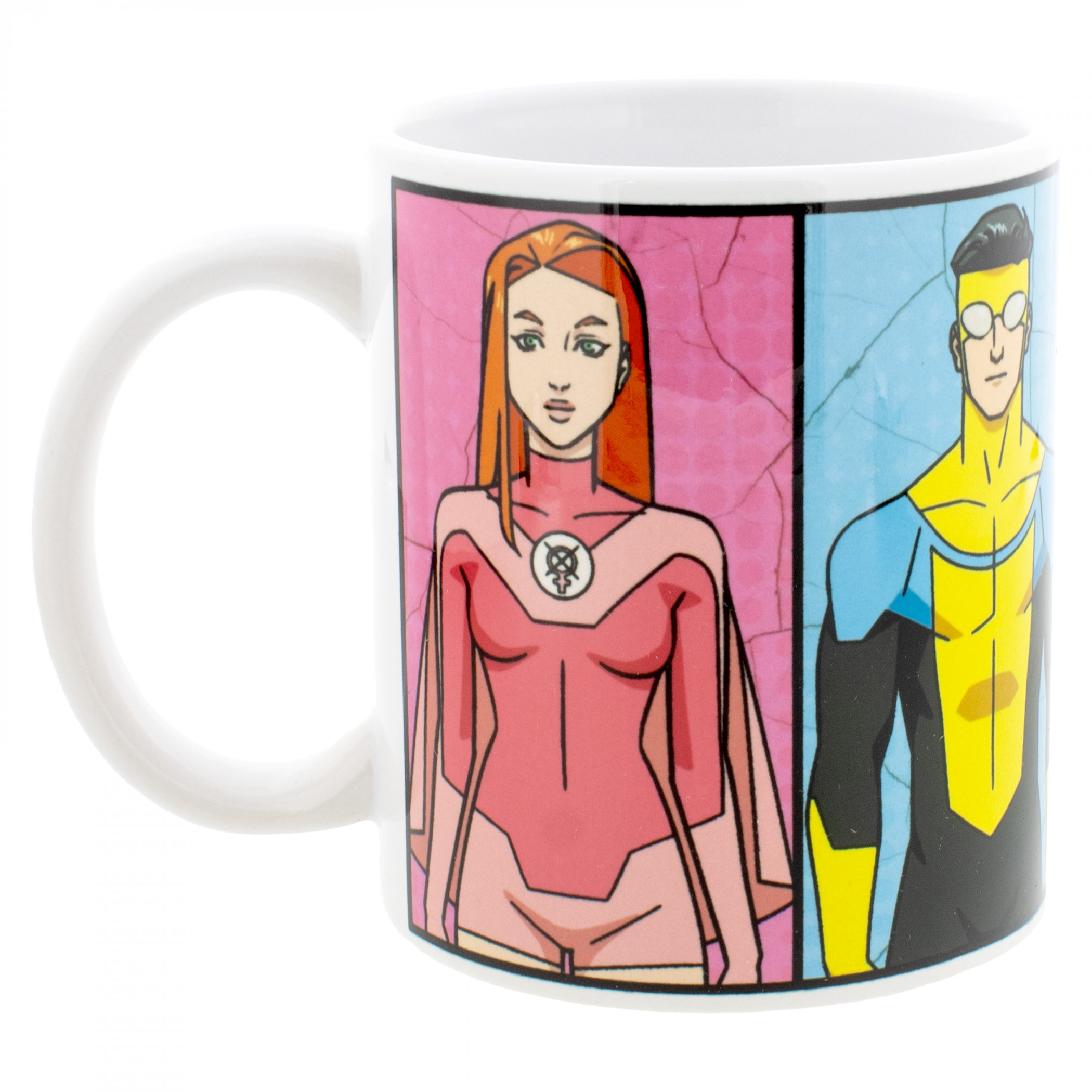 Invincible Character Portraits 11 oz. Ceramic Mug, Multi-Color
