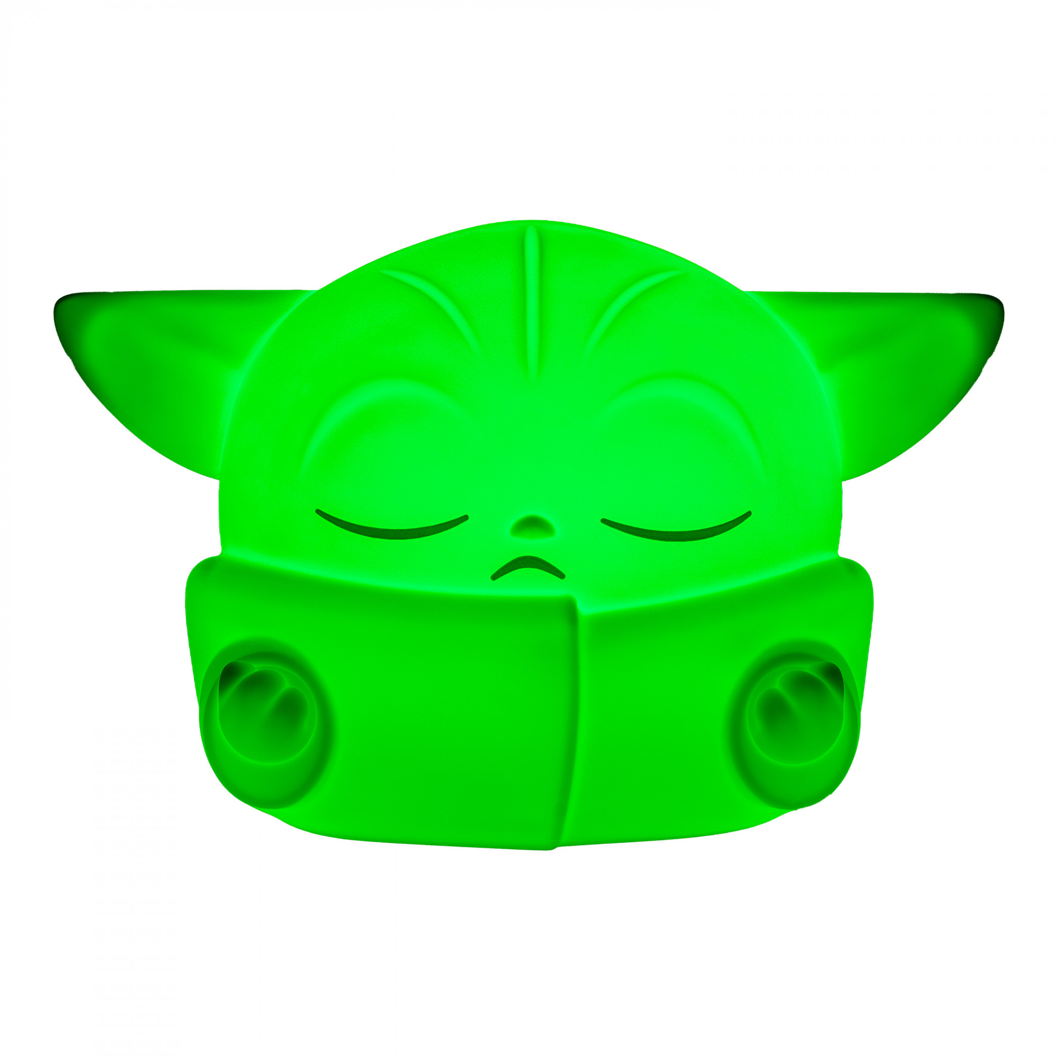 The Mandalorian Grogu Squishy Silicone 4.9' Rechargeable Light, Green