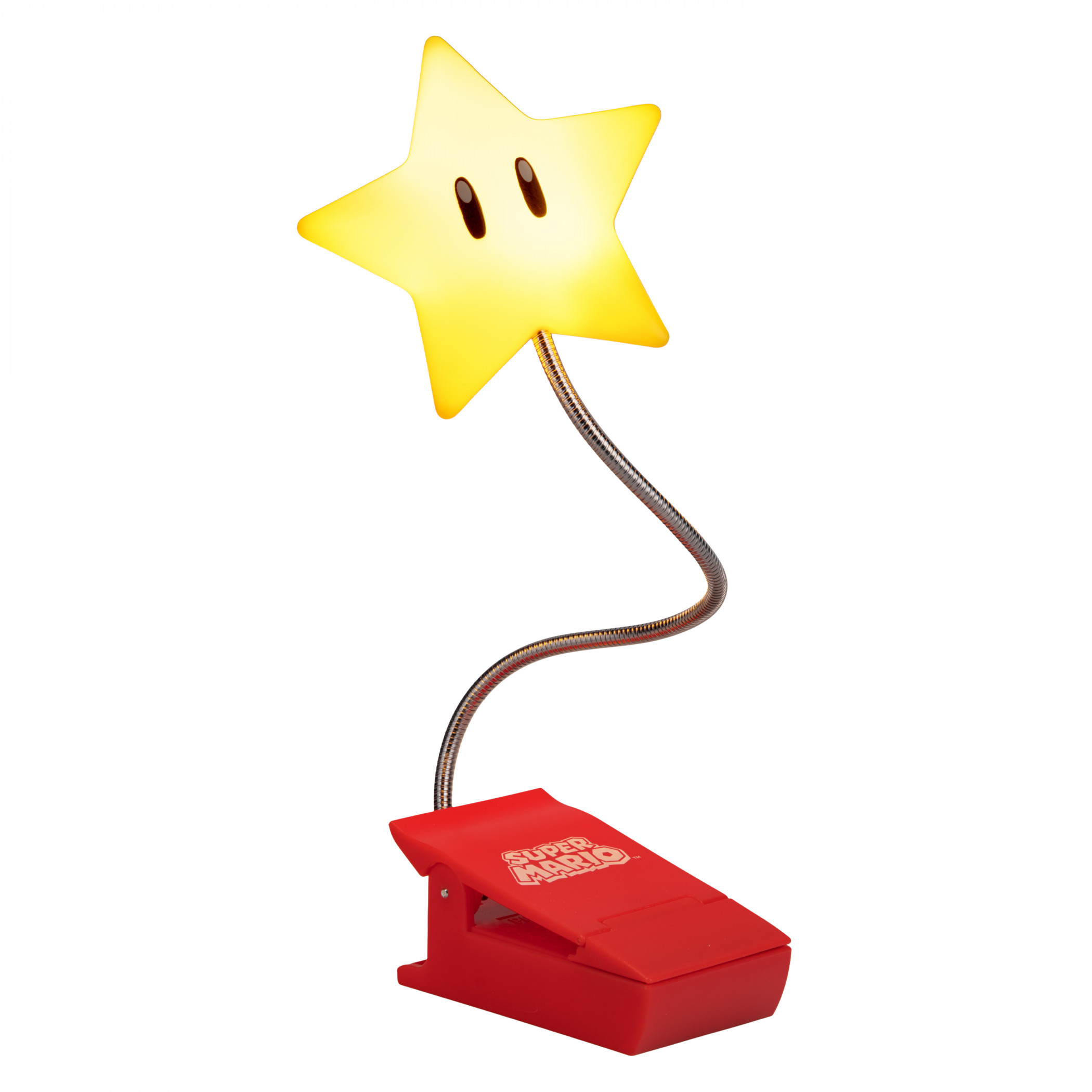 Super Mario Bros. Super Star Clip Book Light, Yellow