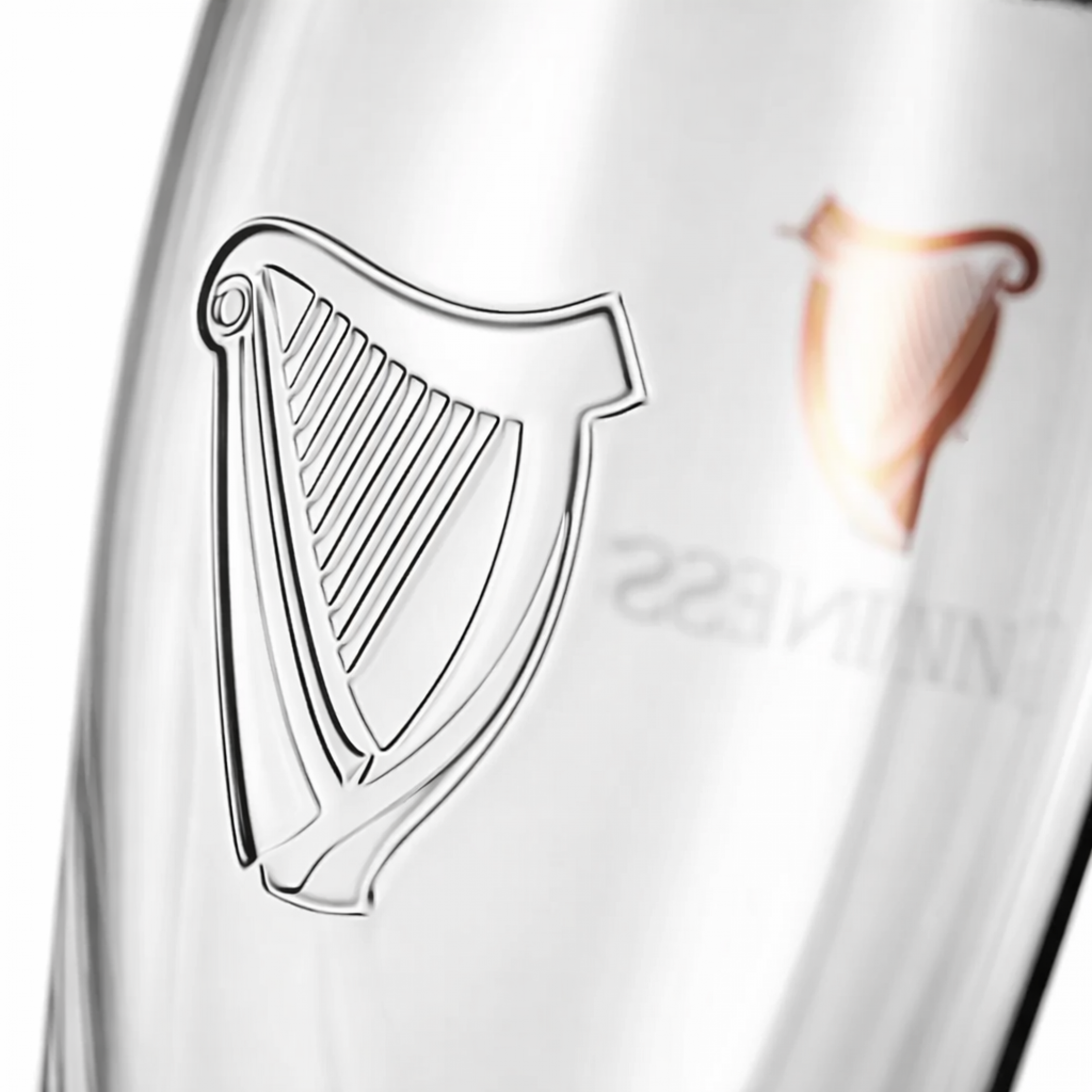 Guinness St. Patrick's Day Gravity Pint Glass 2-Pack