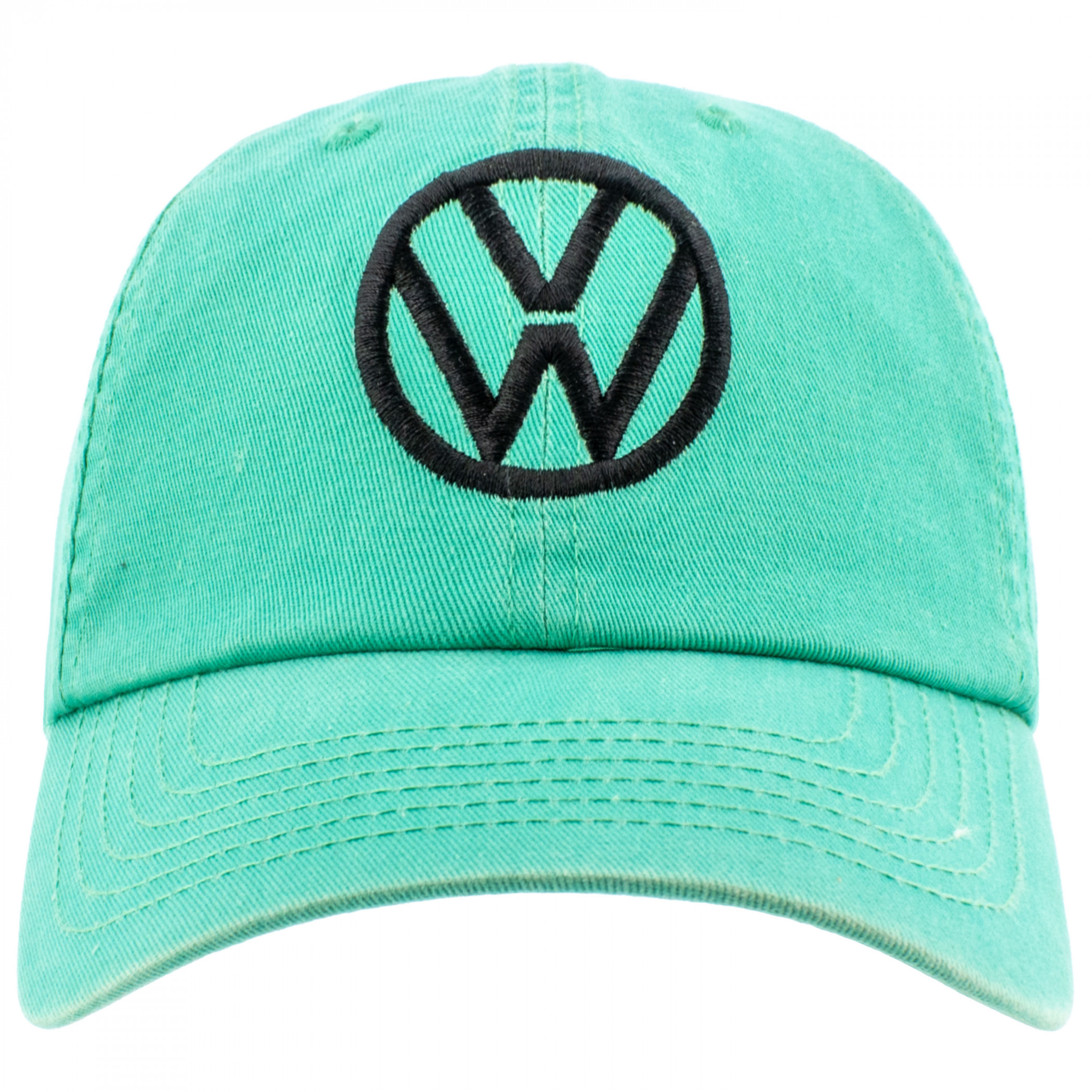 Volkswagen Logo Green Colorway Adjustable Hat