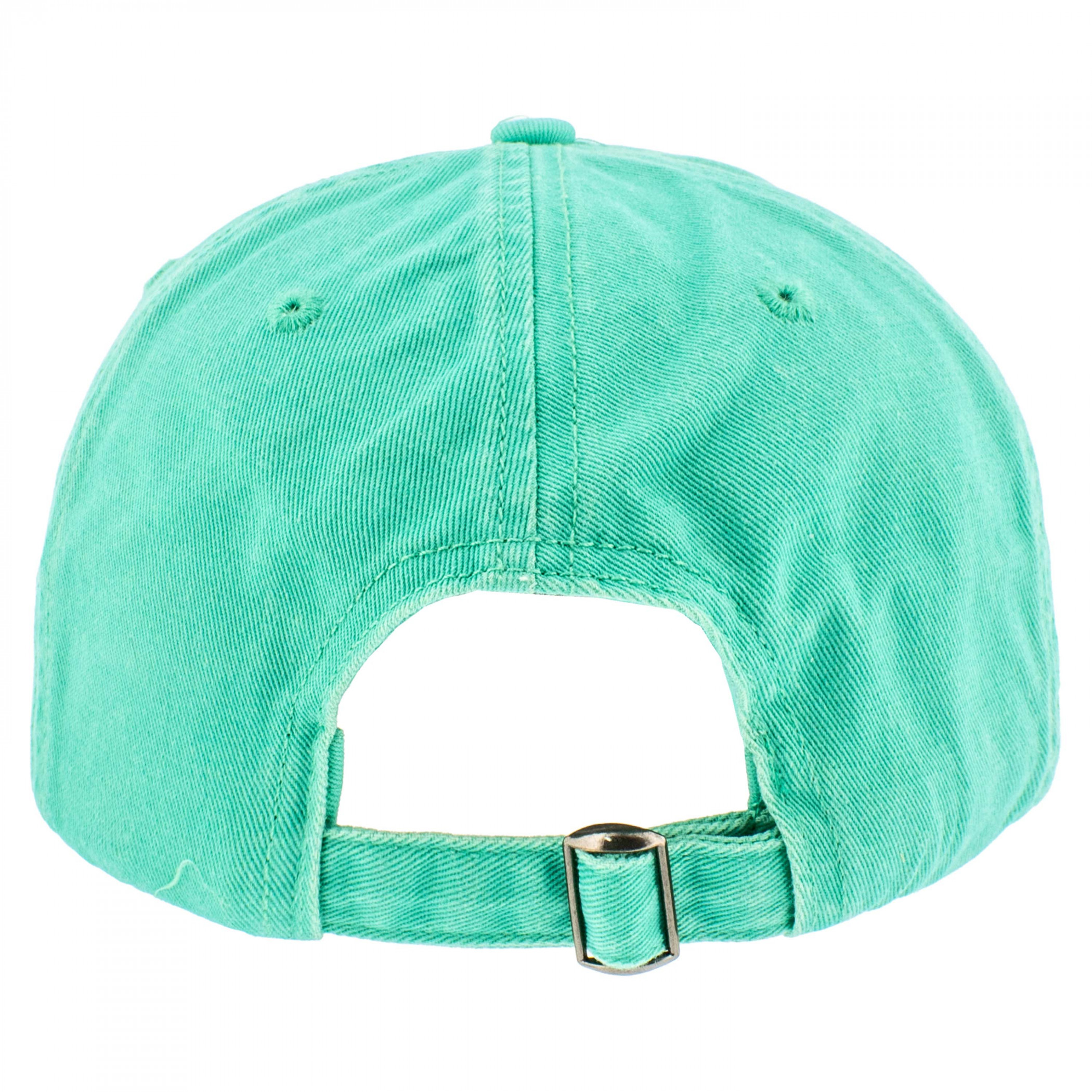 Volkswagen Logo Green Colorway Adjustable Hat