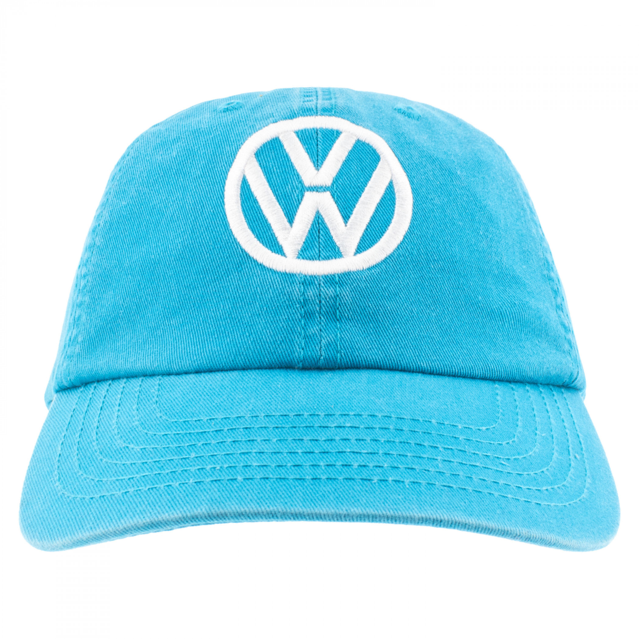 Volkswagen Logo Blue Colorway Adjustable Hat