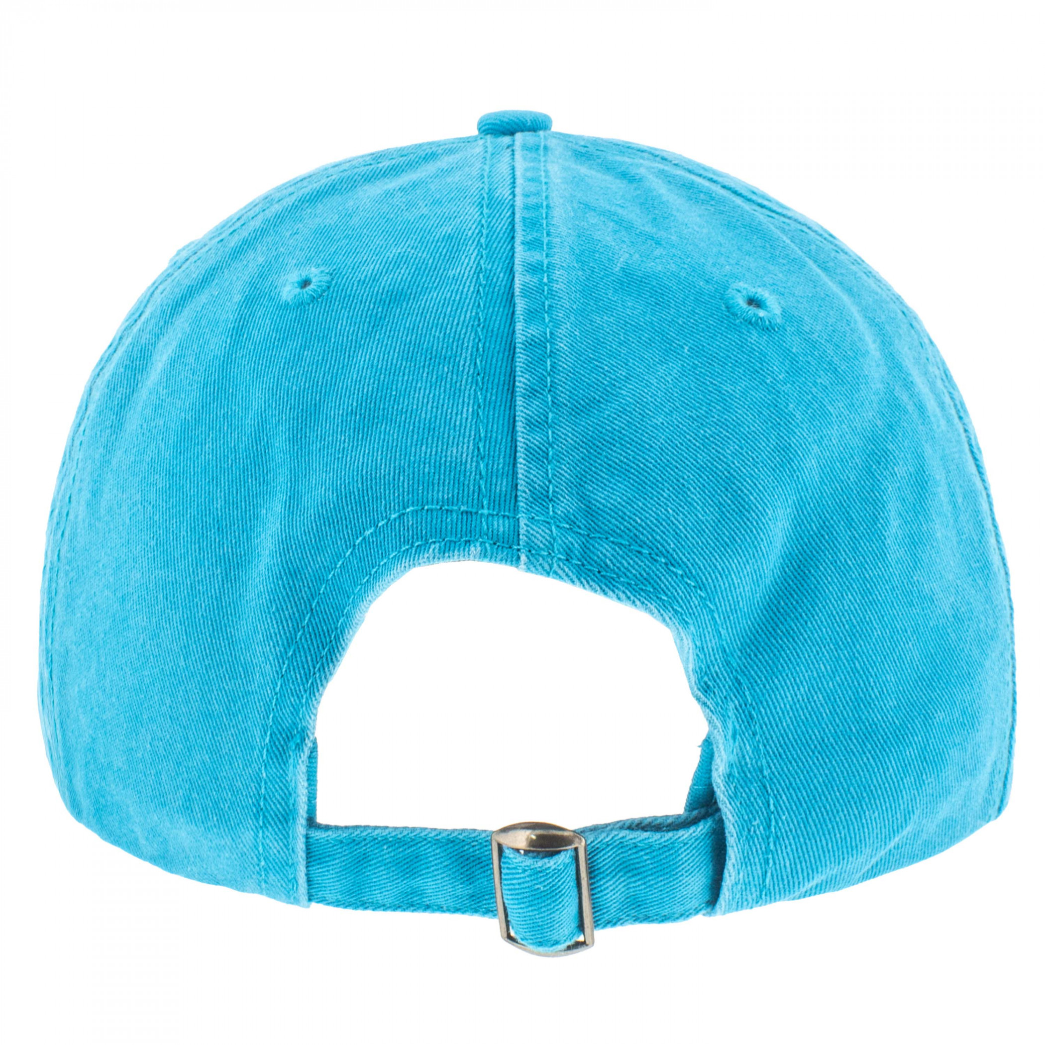 Volkswagen Logo Blue Colorway Adjustable Hat