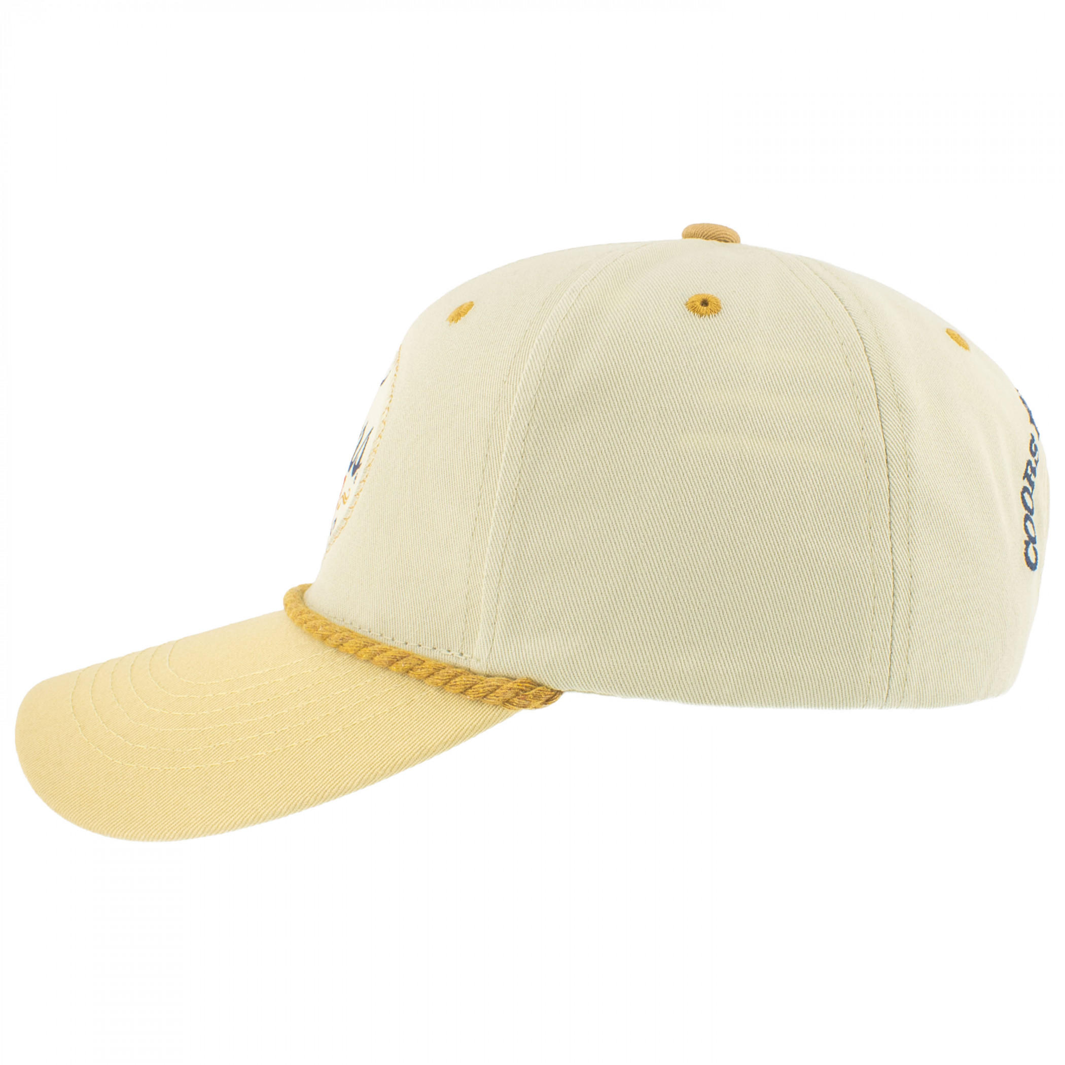 Coors Banquet Rodeo Logo Patch Adjustable Rope Hat