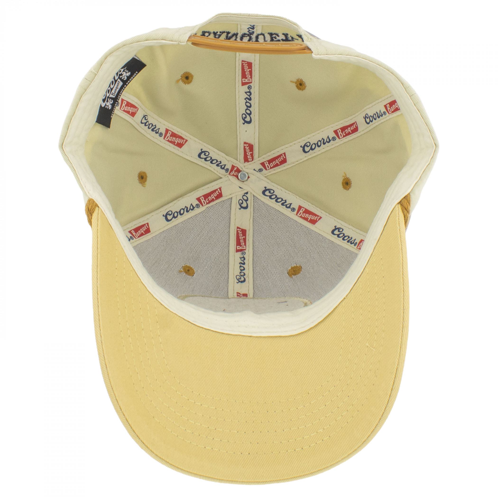 Coors Banquet Rodeo Logo Patch Adjustable Rope Hat