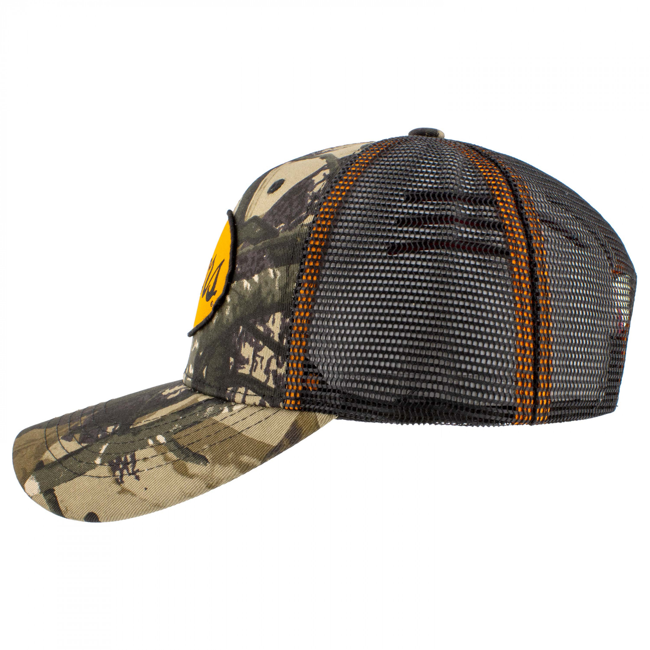 Coors Logo Camo Pattern adjustable Mesh Back Hat