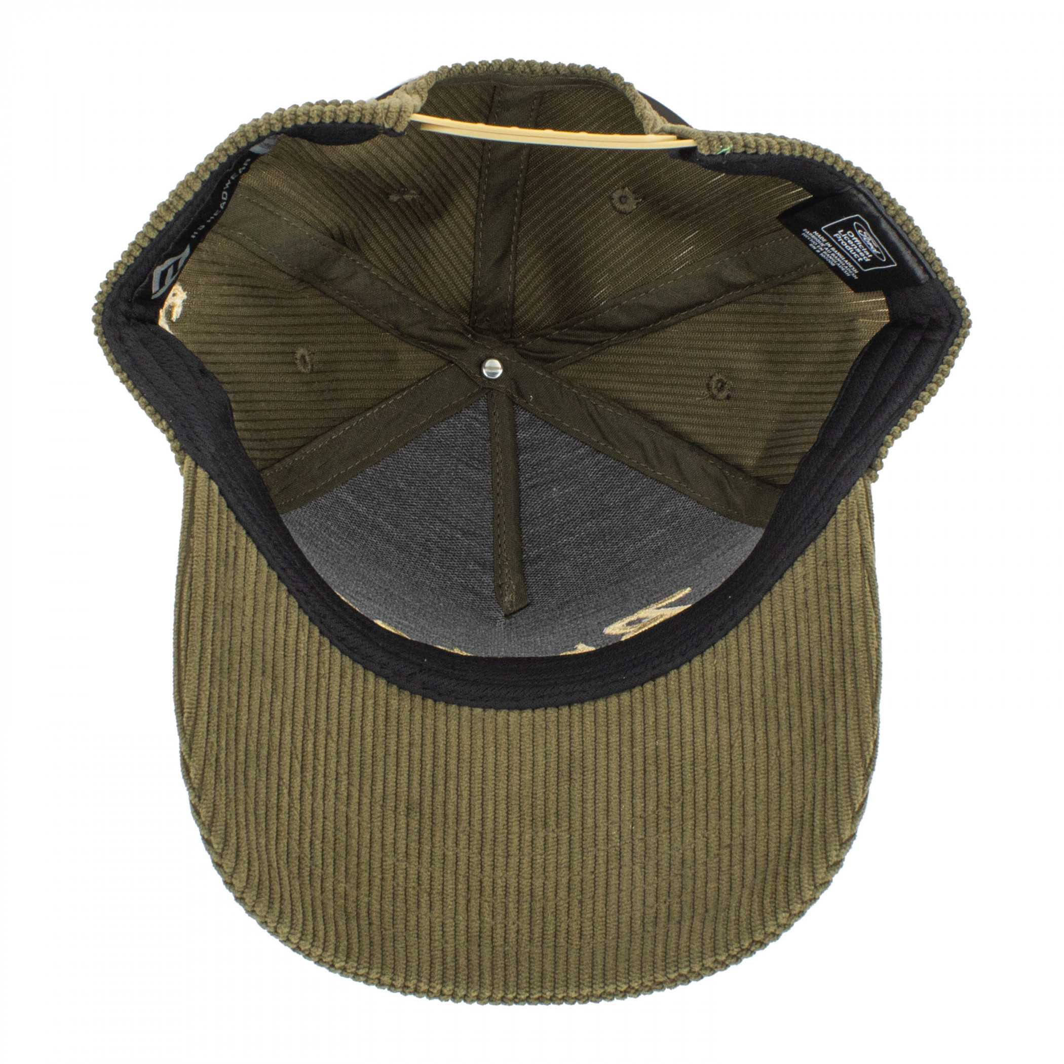 Ford Bronco Cursive Logo Corduroy Snapback Hat