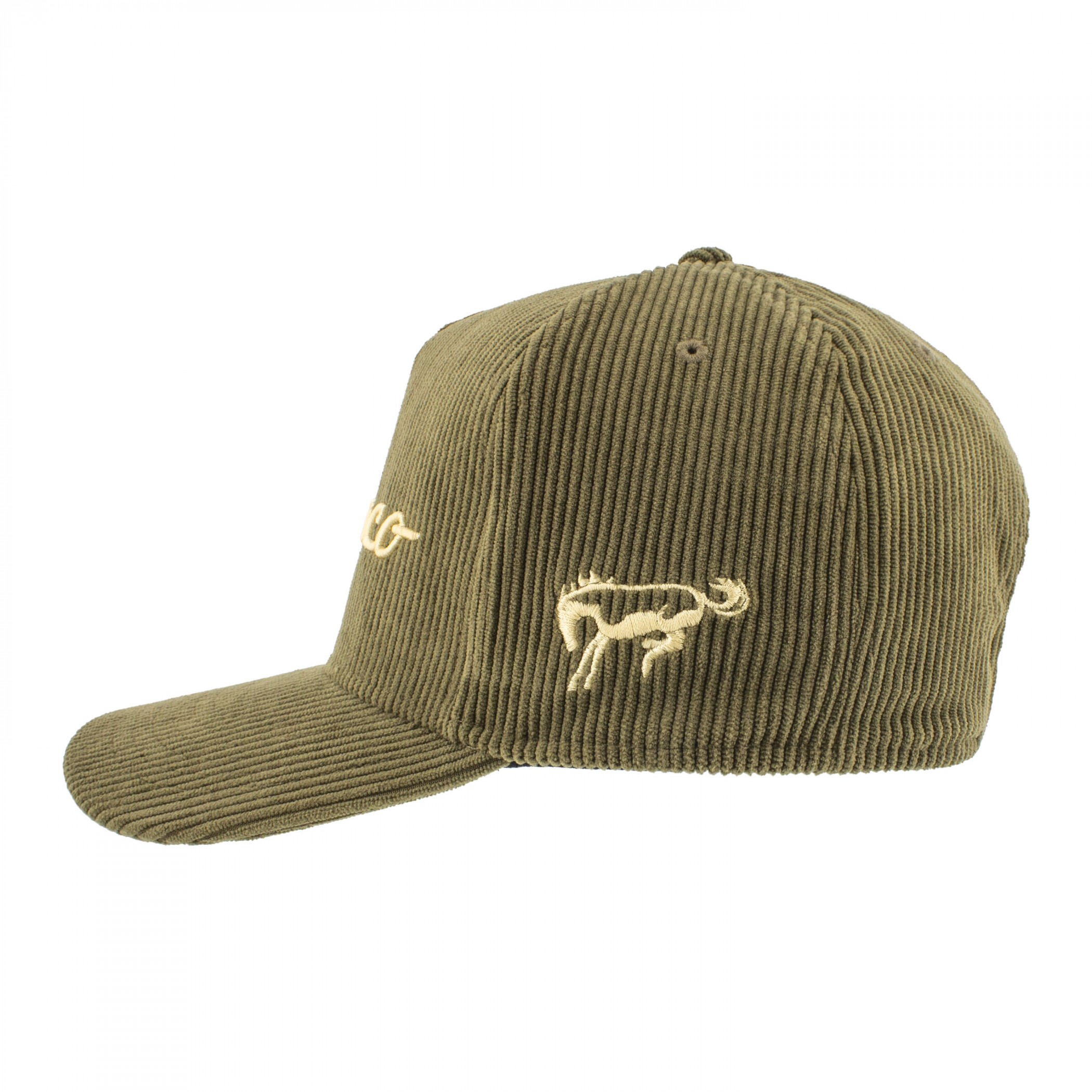 Ford Bronco Cursive Logo Corduroy Snapback Hat