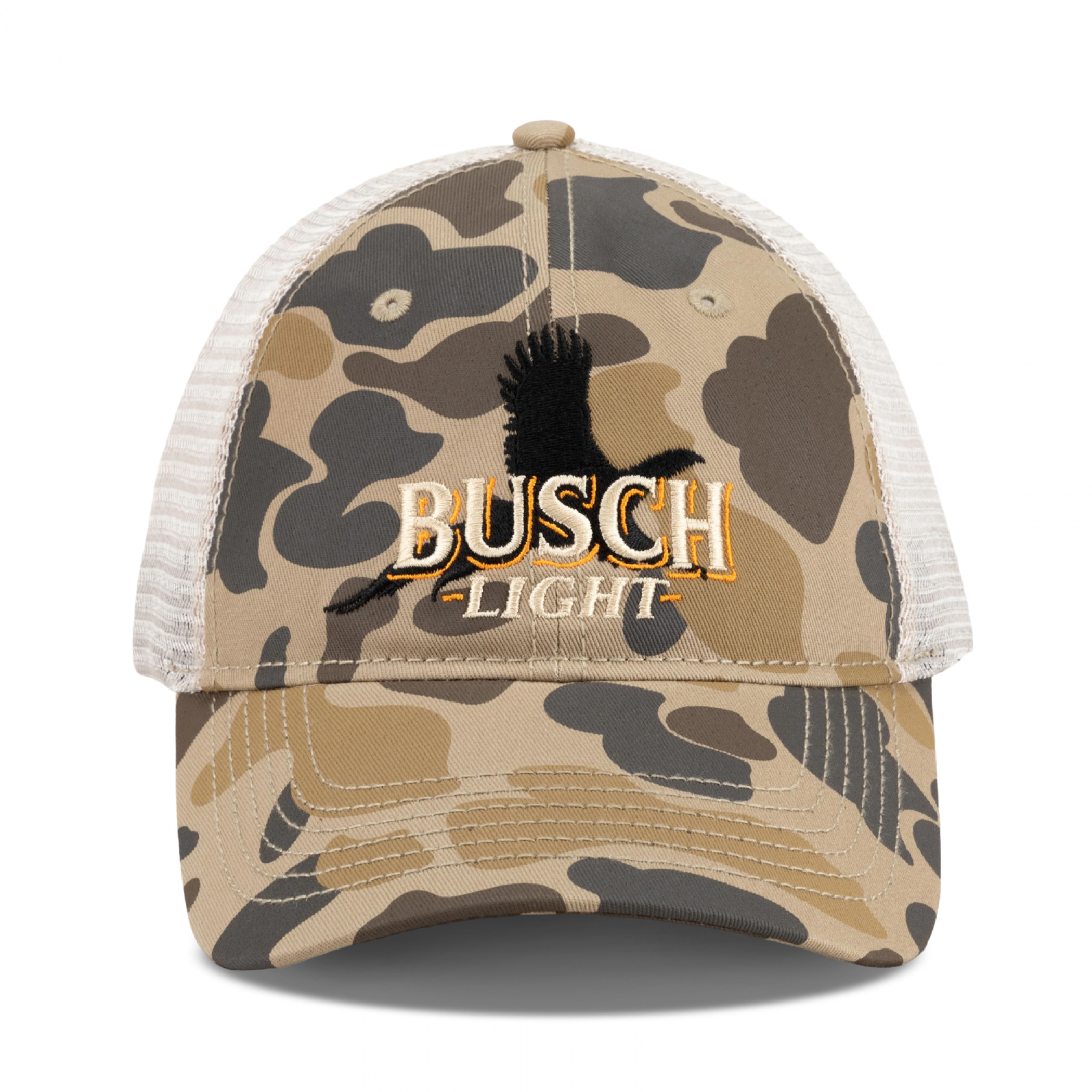 Busch Light Logo Waterfowl Camo Snapback Hat