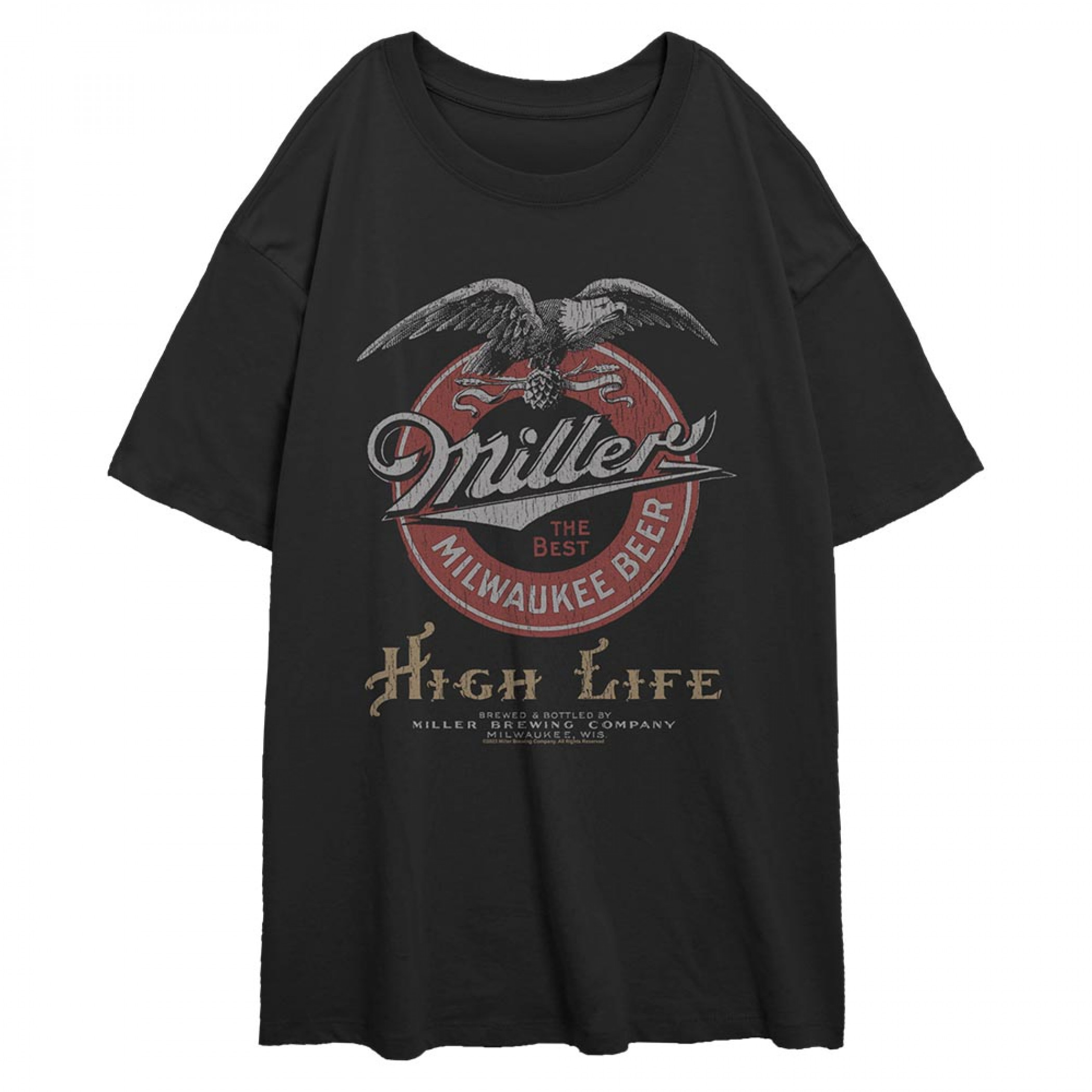 Miller High Life - The Best Milwaukee Beer Vintage Women's T-Shirt