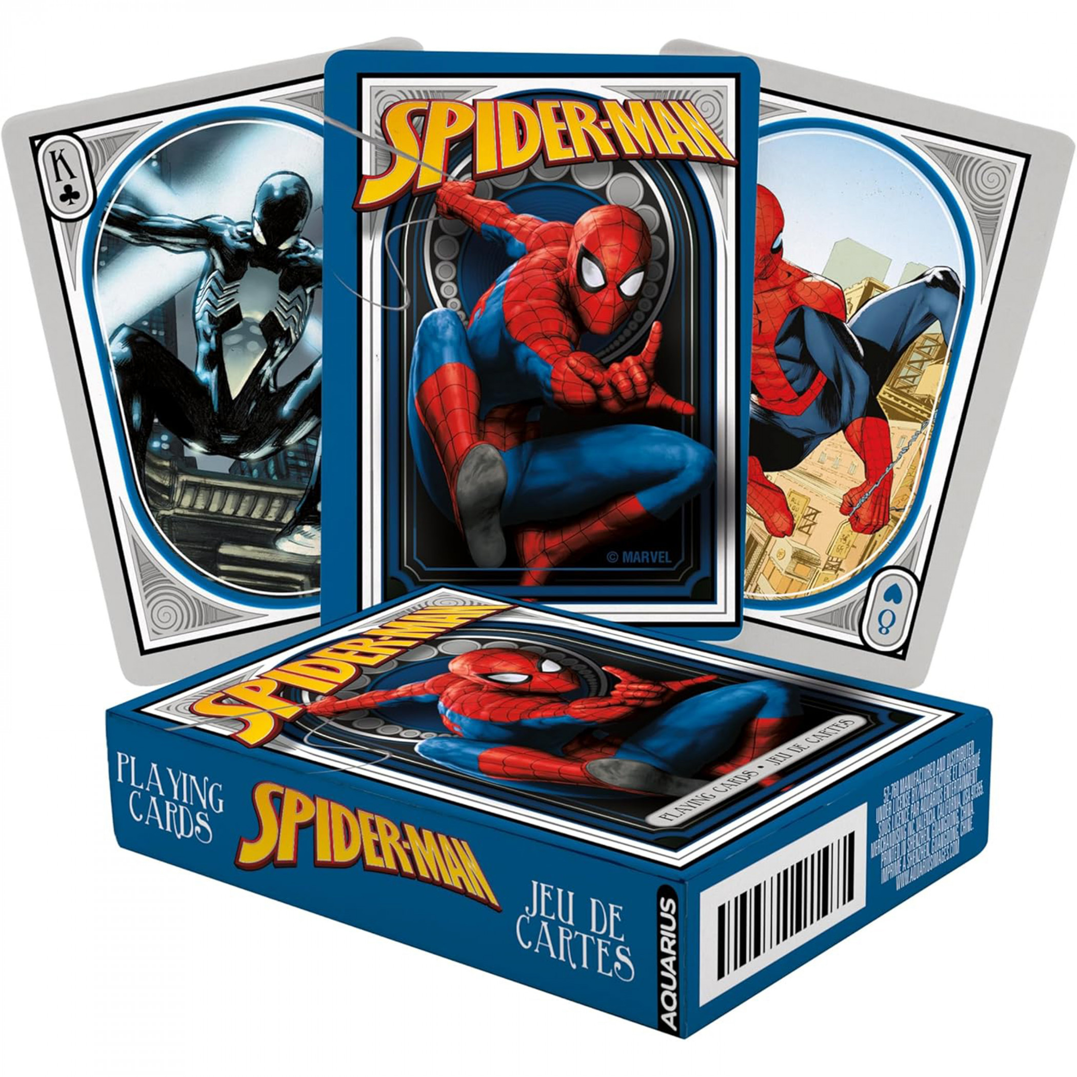 Spider-man Nouveau Playing Cards, Multi-Color