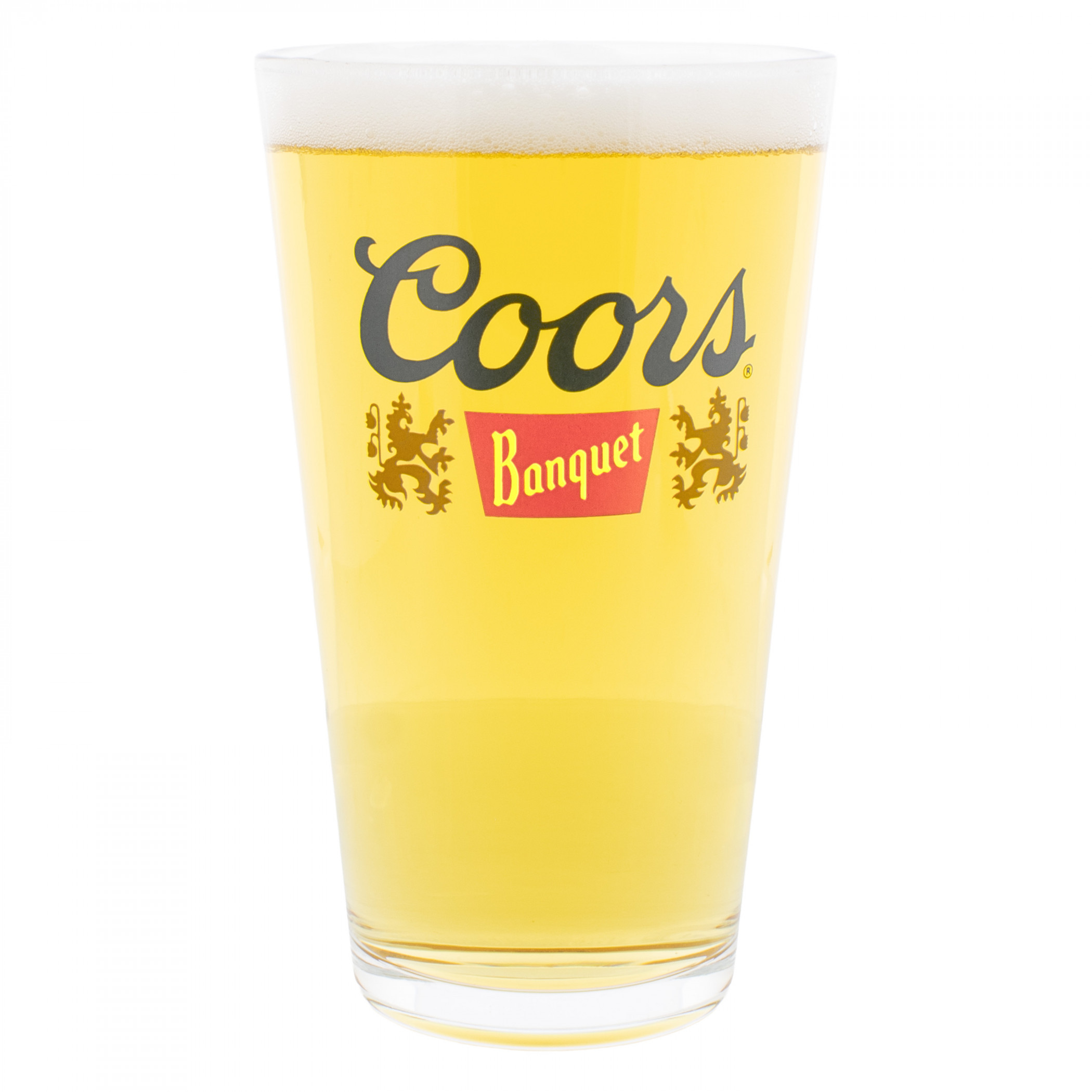 Coors Banquet Official 16 oz. Pint Glasses  Set of 4