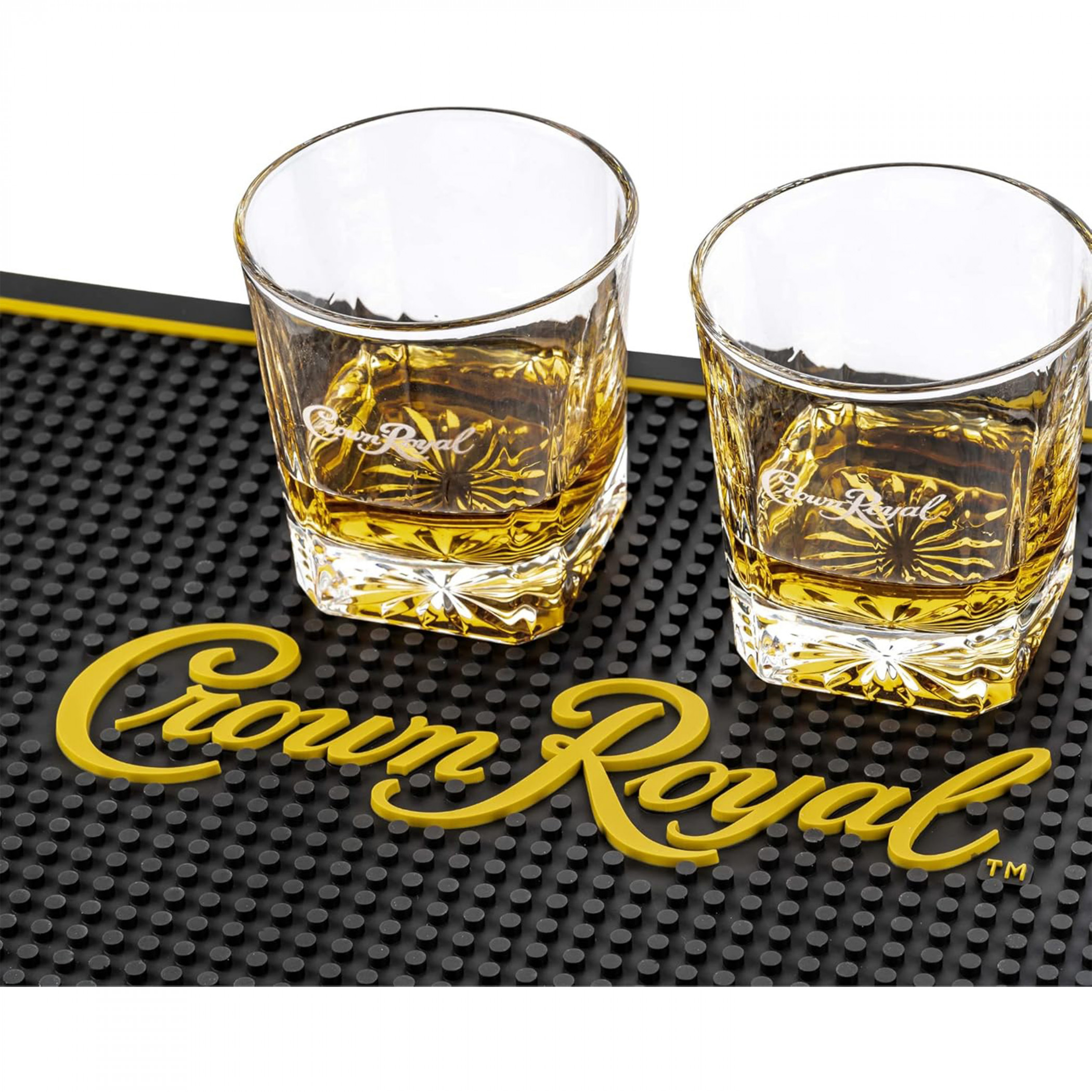 Crown Royal Canadian Whiskey 18' x 12' Rubber Bar Mat