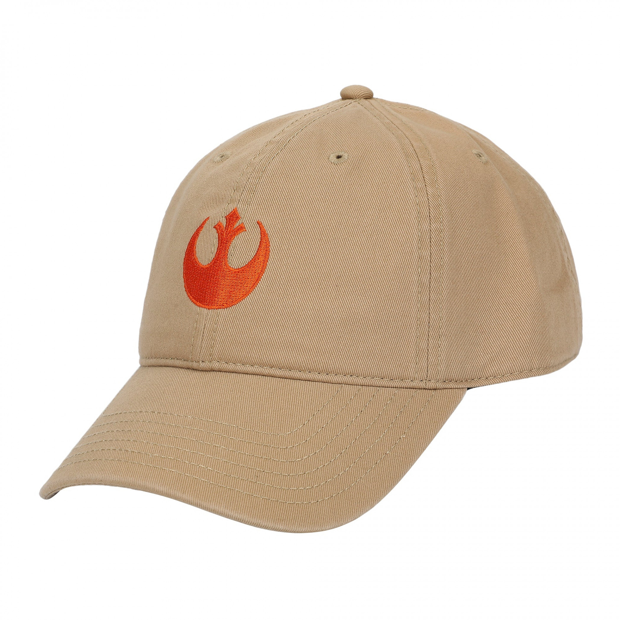 Star Wars Alliance Symbol Washed Cotton Twill Dad Hat, Beige