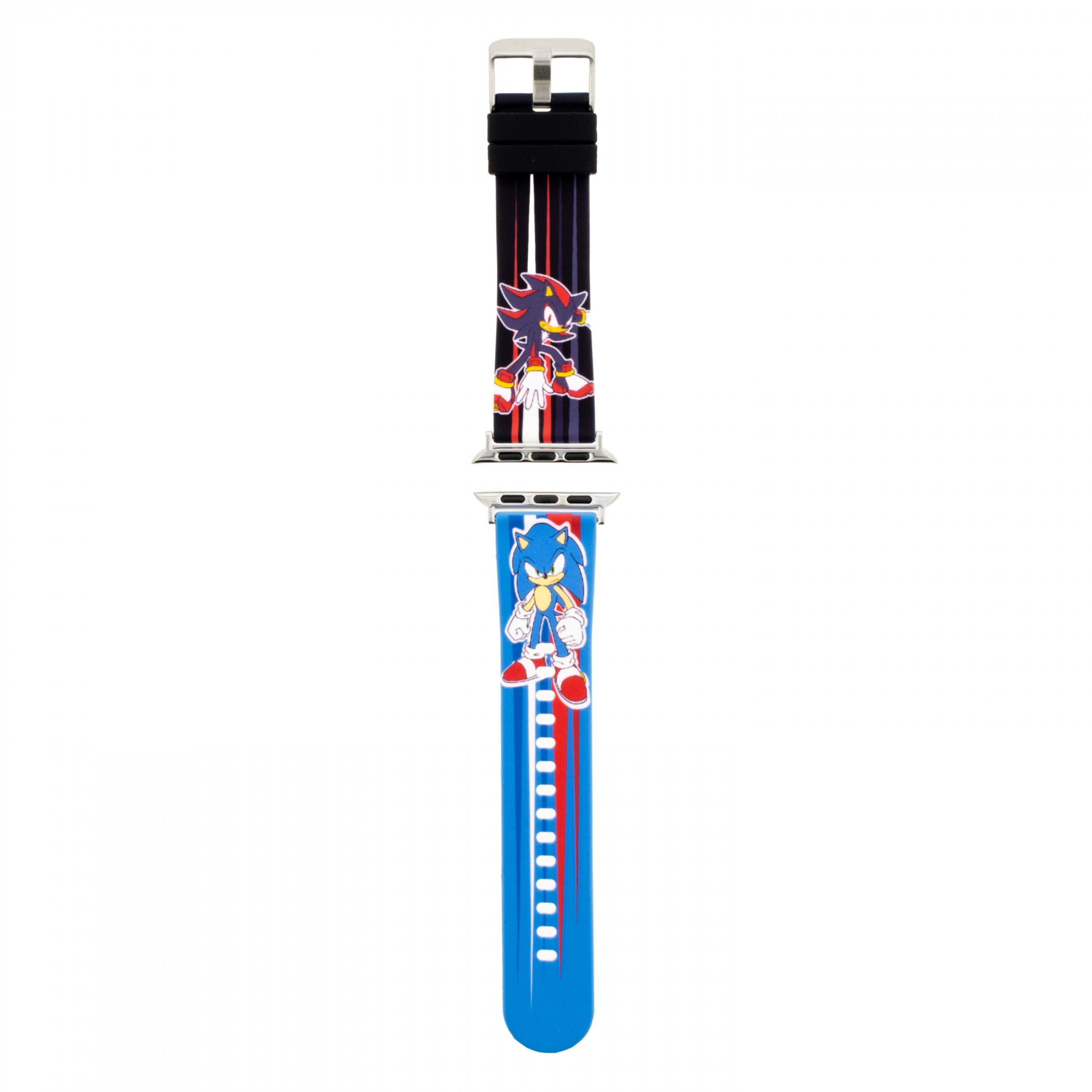 Sonic the Hedgehog Smart Watch Compatible Straps, Multi-Color