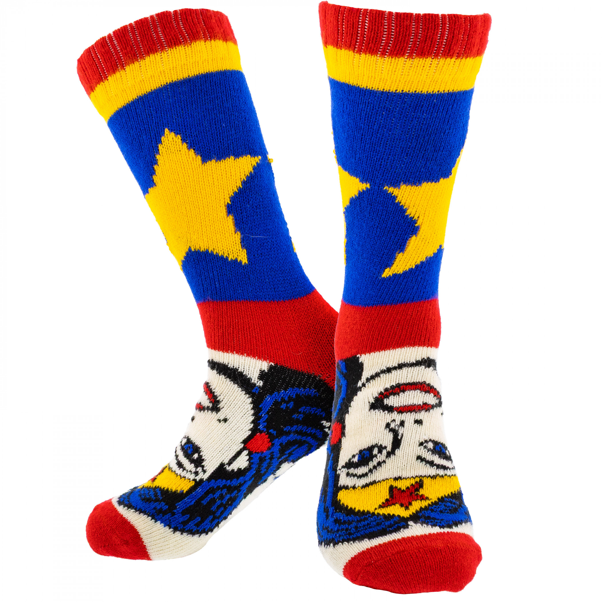 Wonder Woman Heavy Knit Crew Socks, Multi-Color
