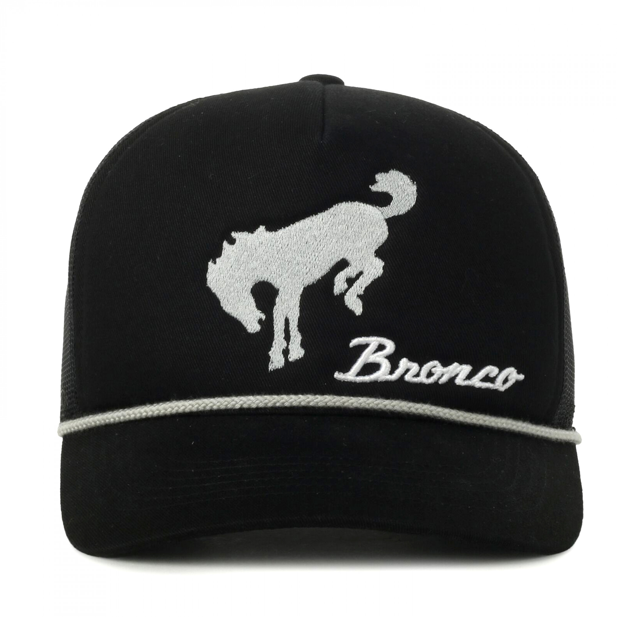 Ford Bronco Logo Black Colorway Adjustable Rope Hat