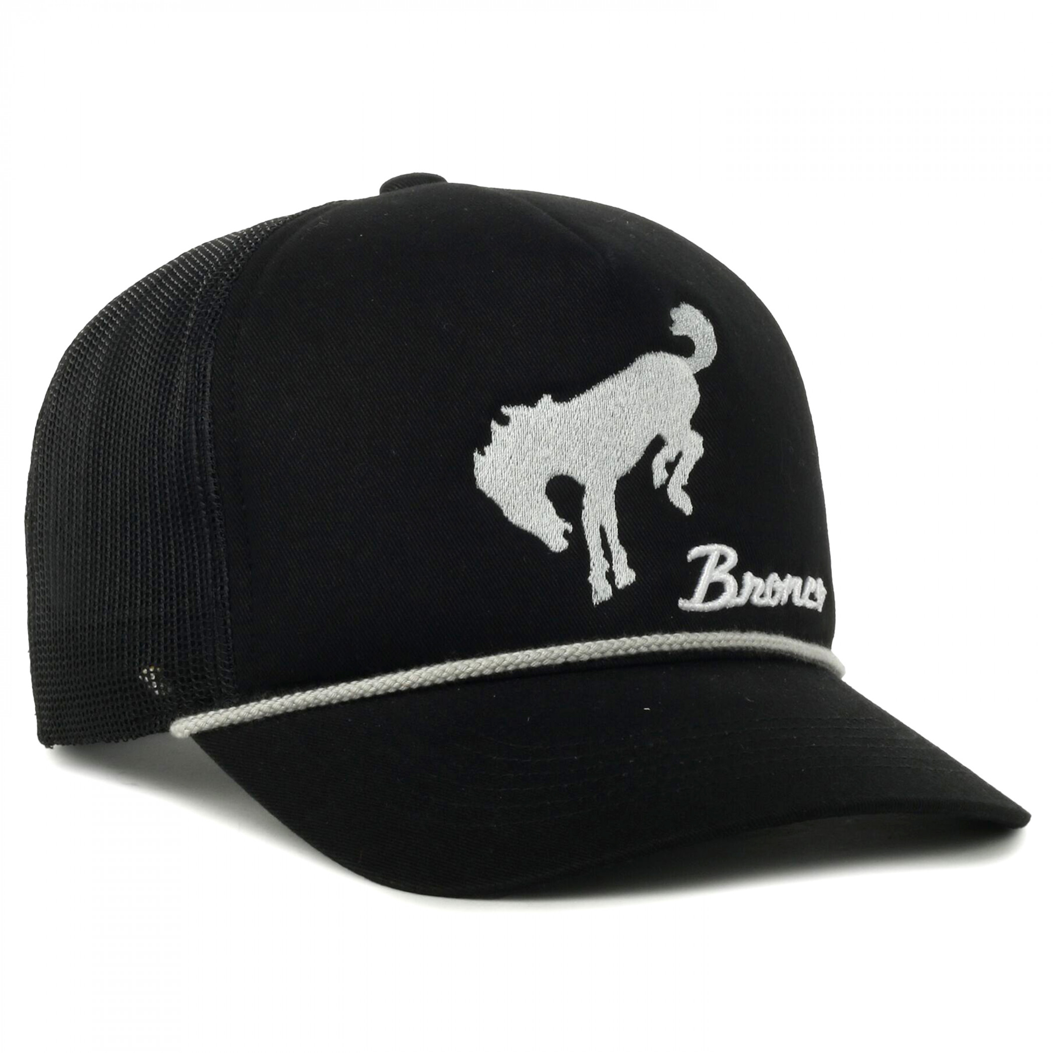 Ford Bronco Logo Black Colorway Adjustable Rope Hat