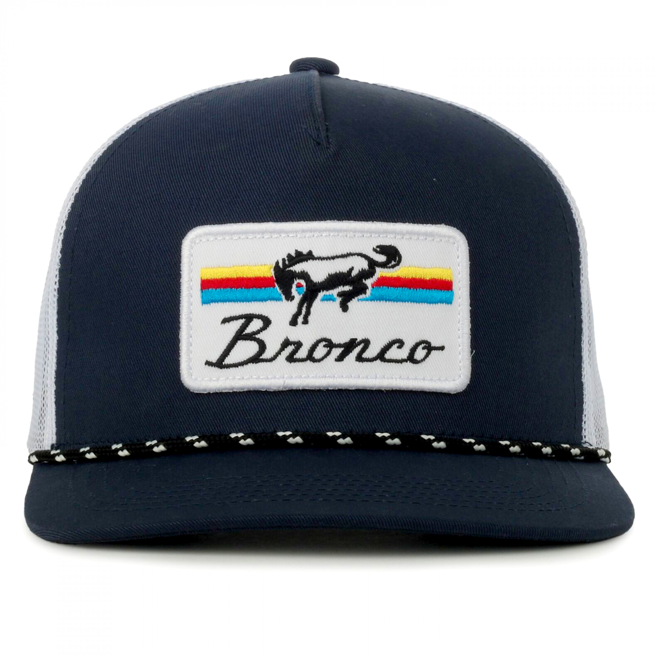 Ford Bronco Vintage Logo Patch Adjustable Rope Hat