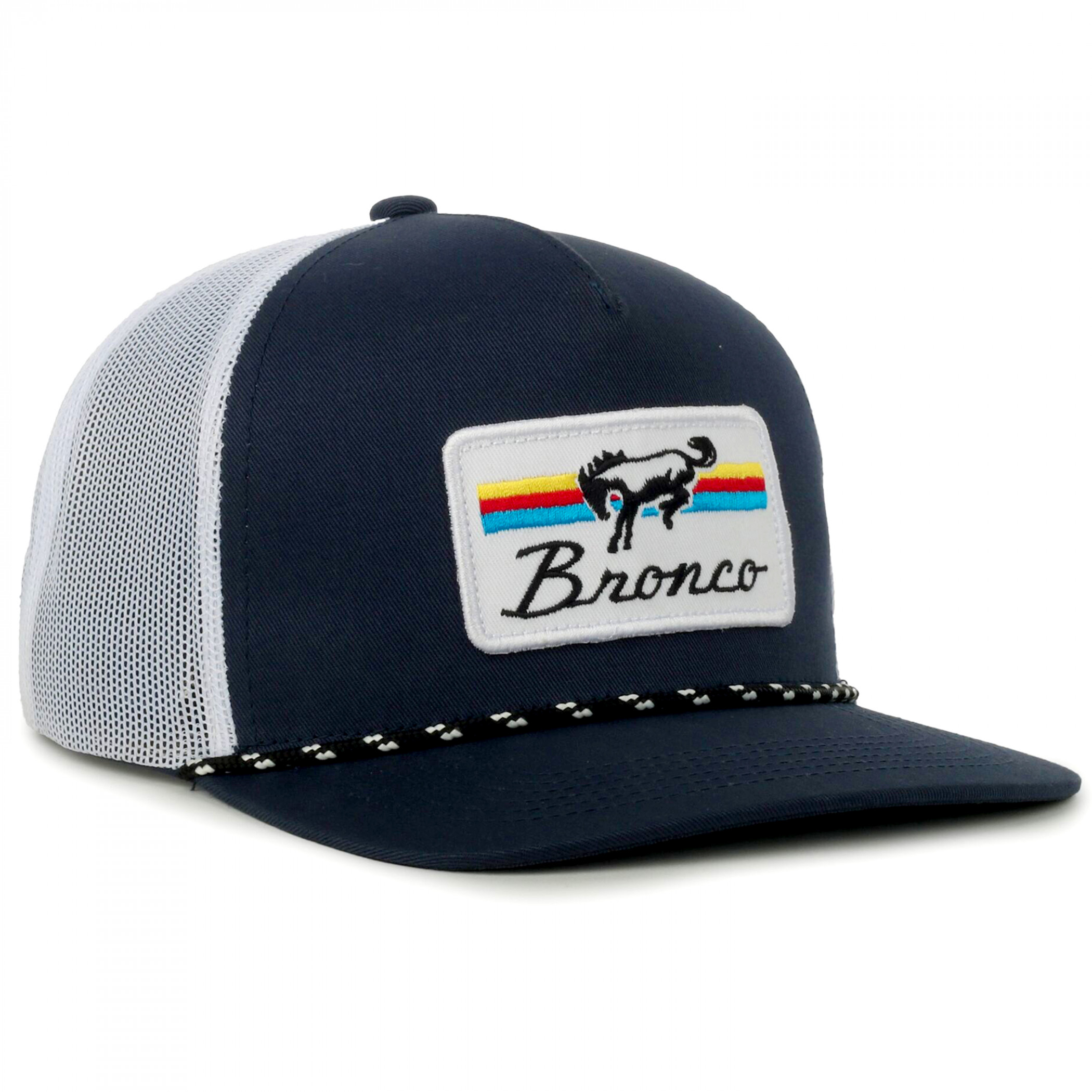Ford Bronco Vintage Logo Patch Adjustable Rope Hat