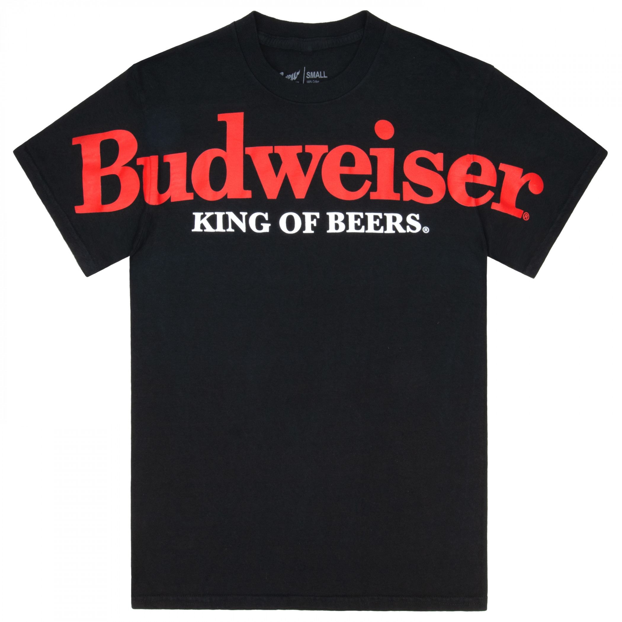 Budweiser King of Beers Logo Spread Arm T-Shirt