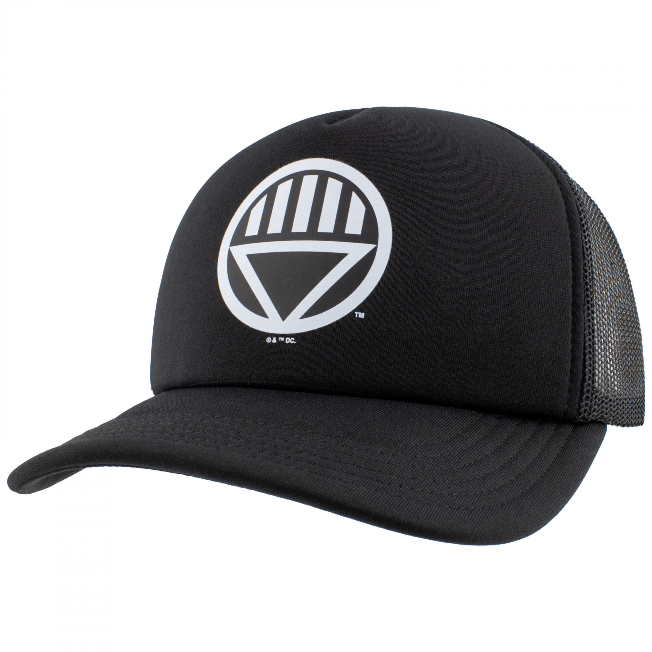 Black Lantern Logo Trucker Hat, Black