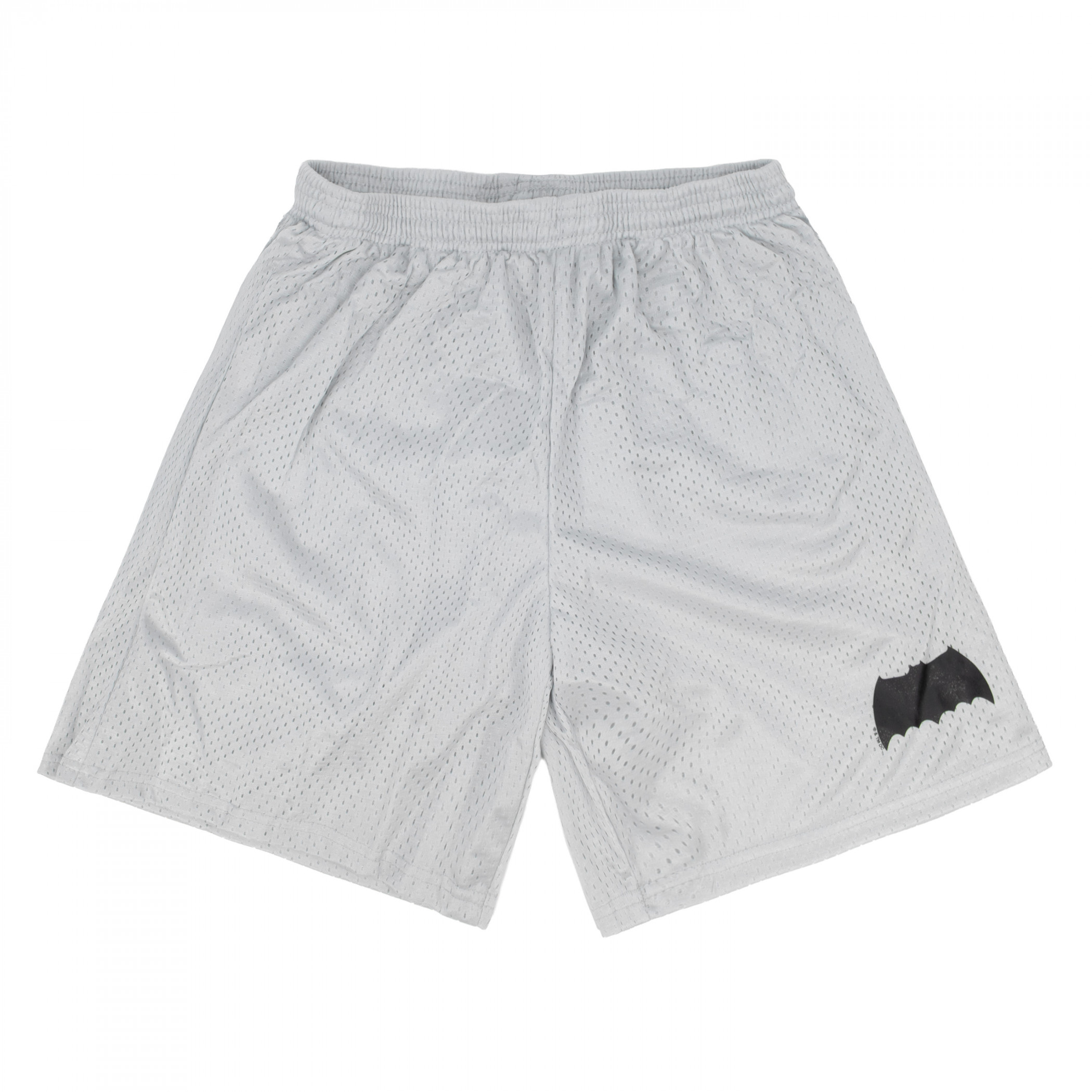 Batman Dark Knight Returns Silver Men's Mesh Athletic Shorts, Silver