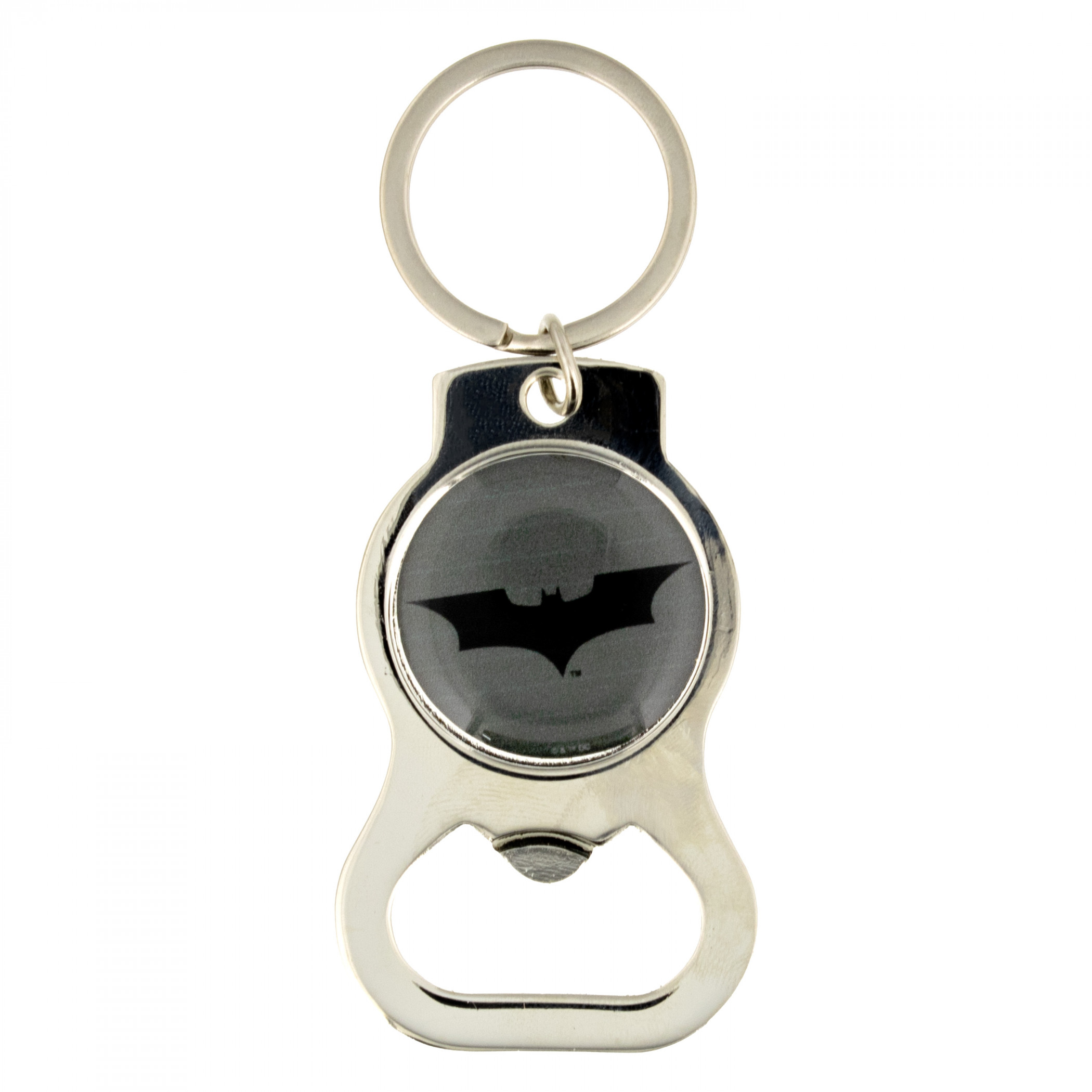 Batman Dark Knight Trilogy Logo Bottle Opener Keychain