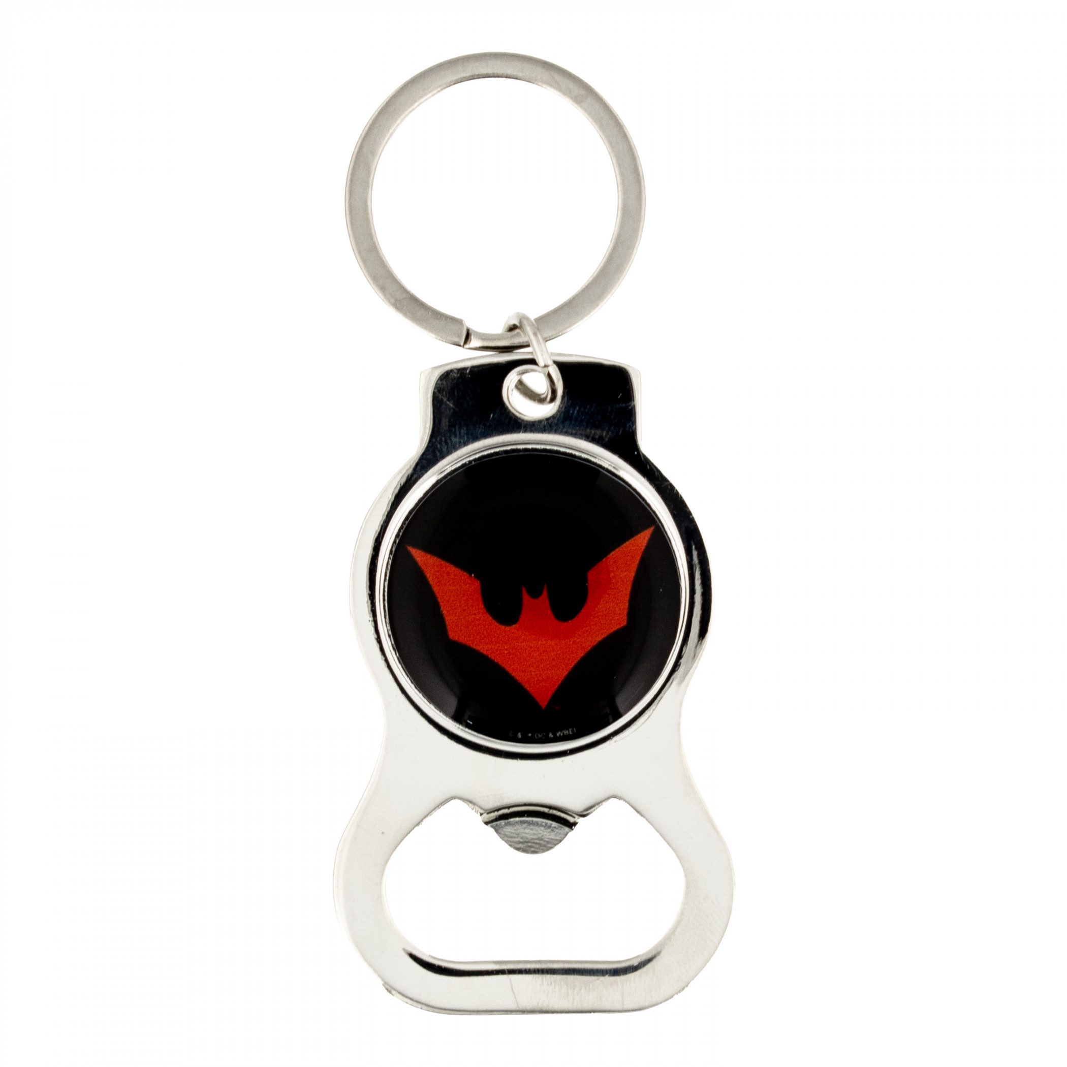 Batman Beyond Logo Bottle Opener Keychain