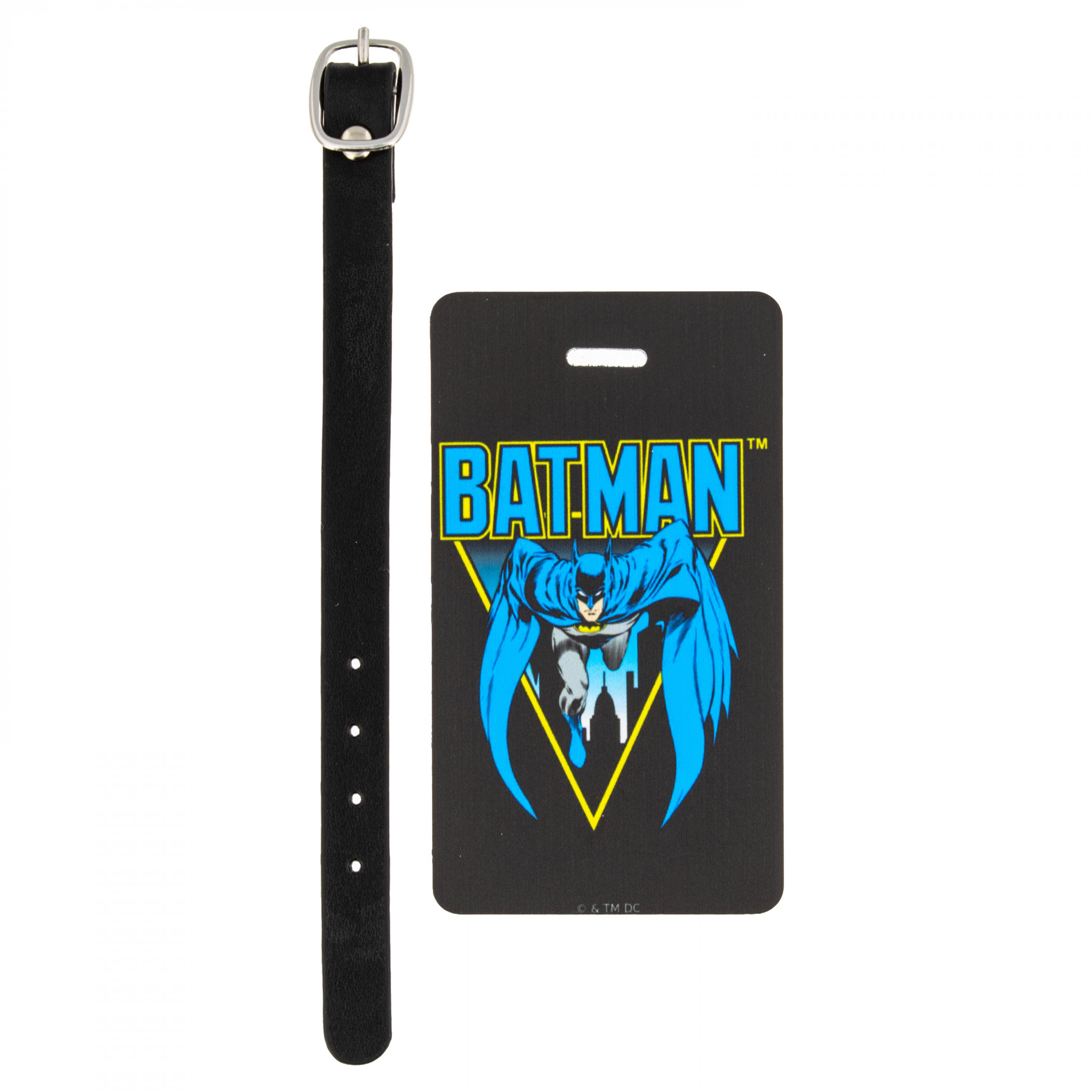 Batman Comic Art Luggage Tags 2-Pack, Multi-Color