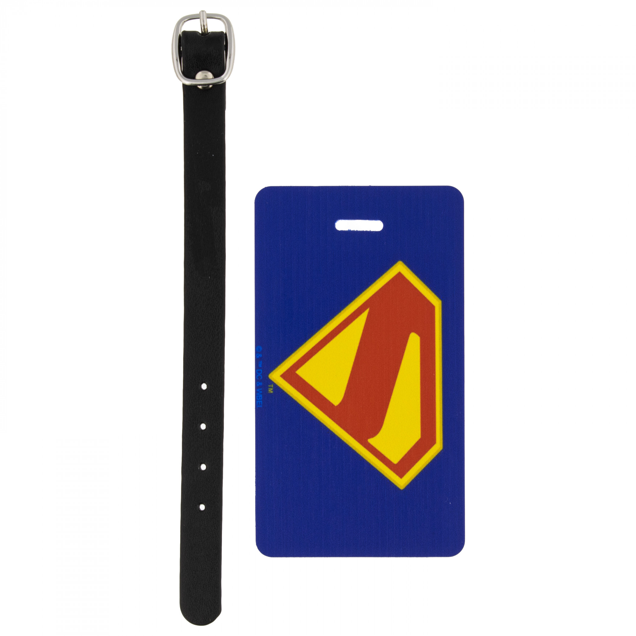 Superman James Gunn Logo Luggage Tags 2-Pack, Multi-Color