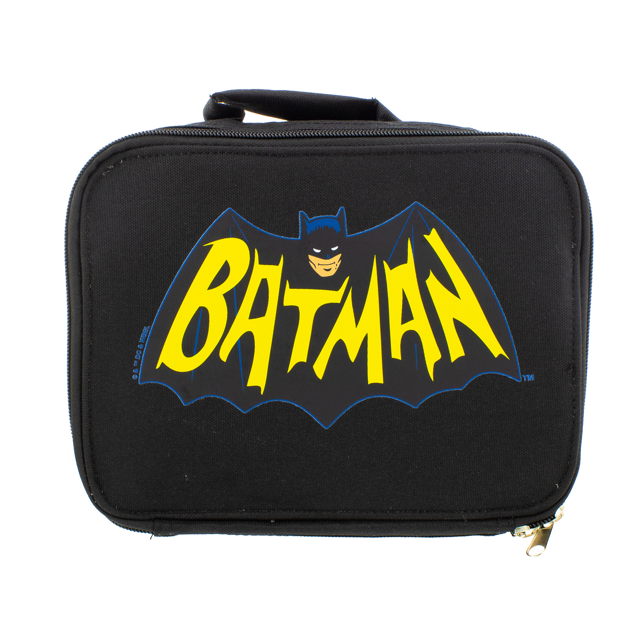 Batman Logo Insulated Lunch Box, Black