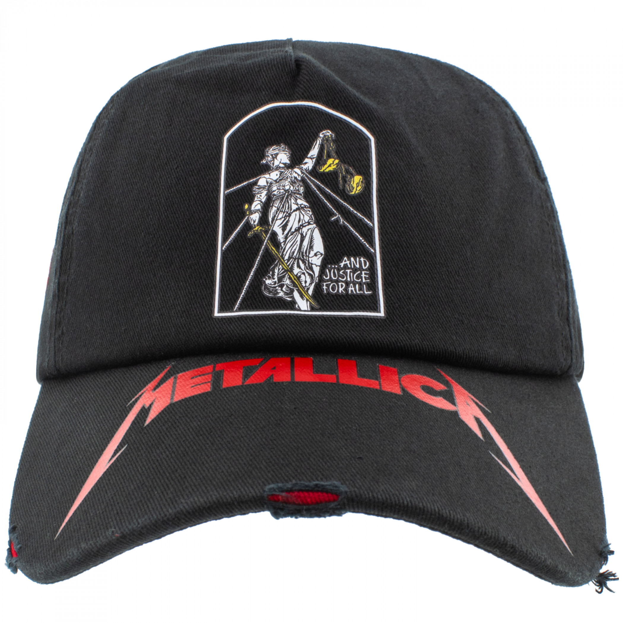 Metallica And Justice for All Tombstone Adjustable Snapback Hat