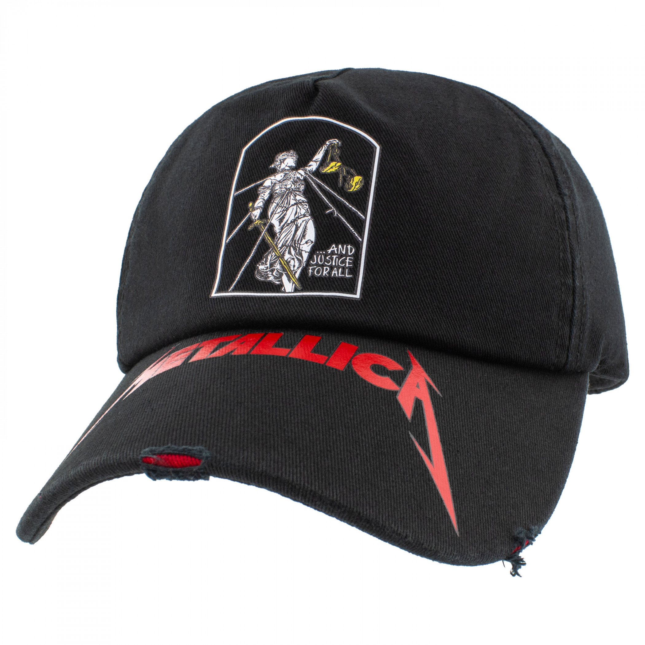 Metallica And Justice for All Tombstone Adjustable Snapback Hat