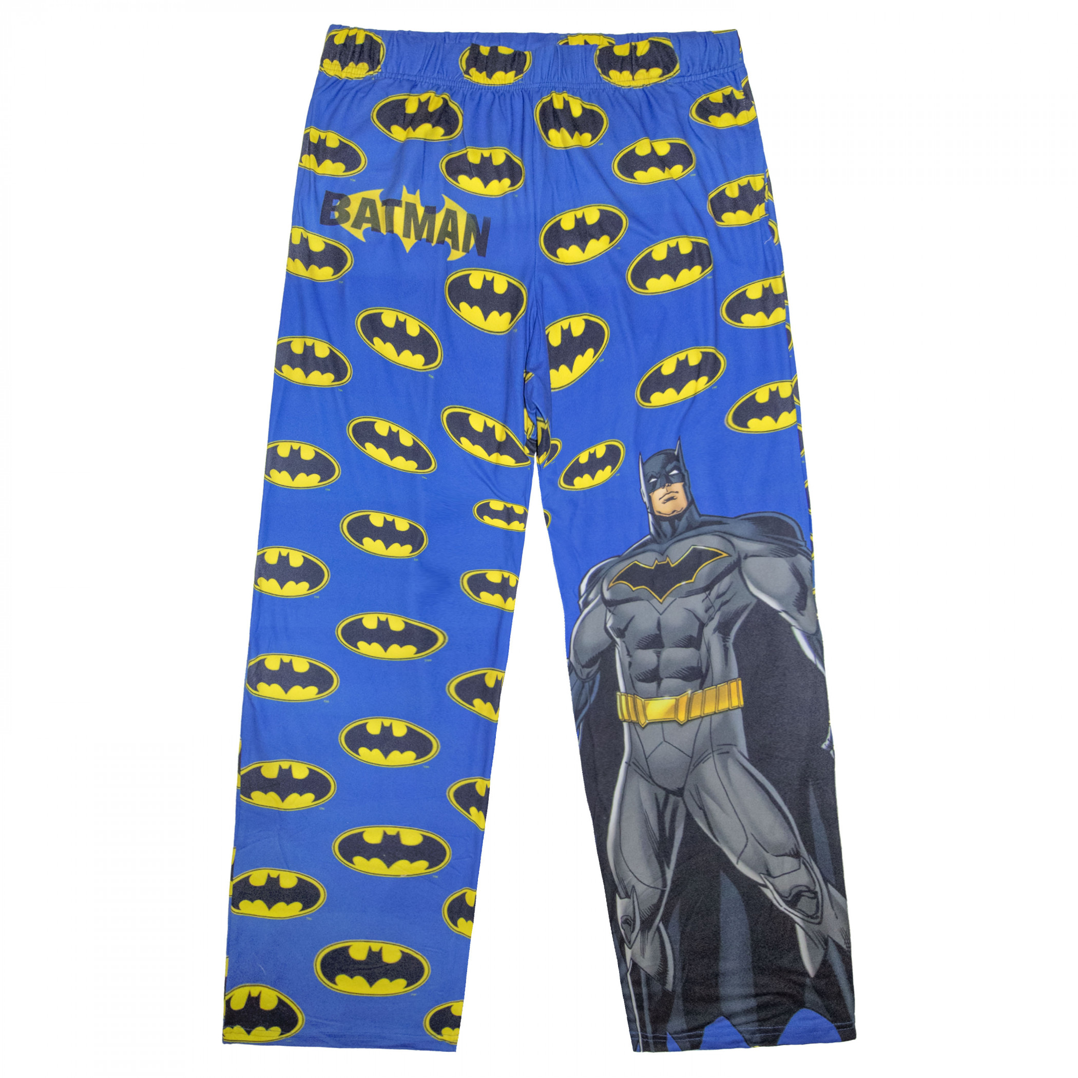 Batman Gotham's Hero with Logo Print Sleep Pants, Multi-Color