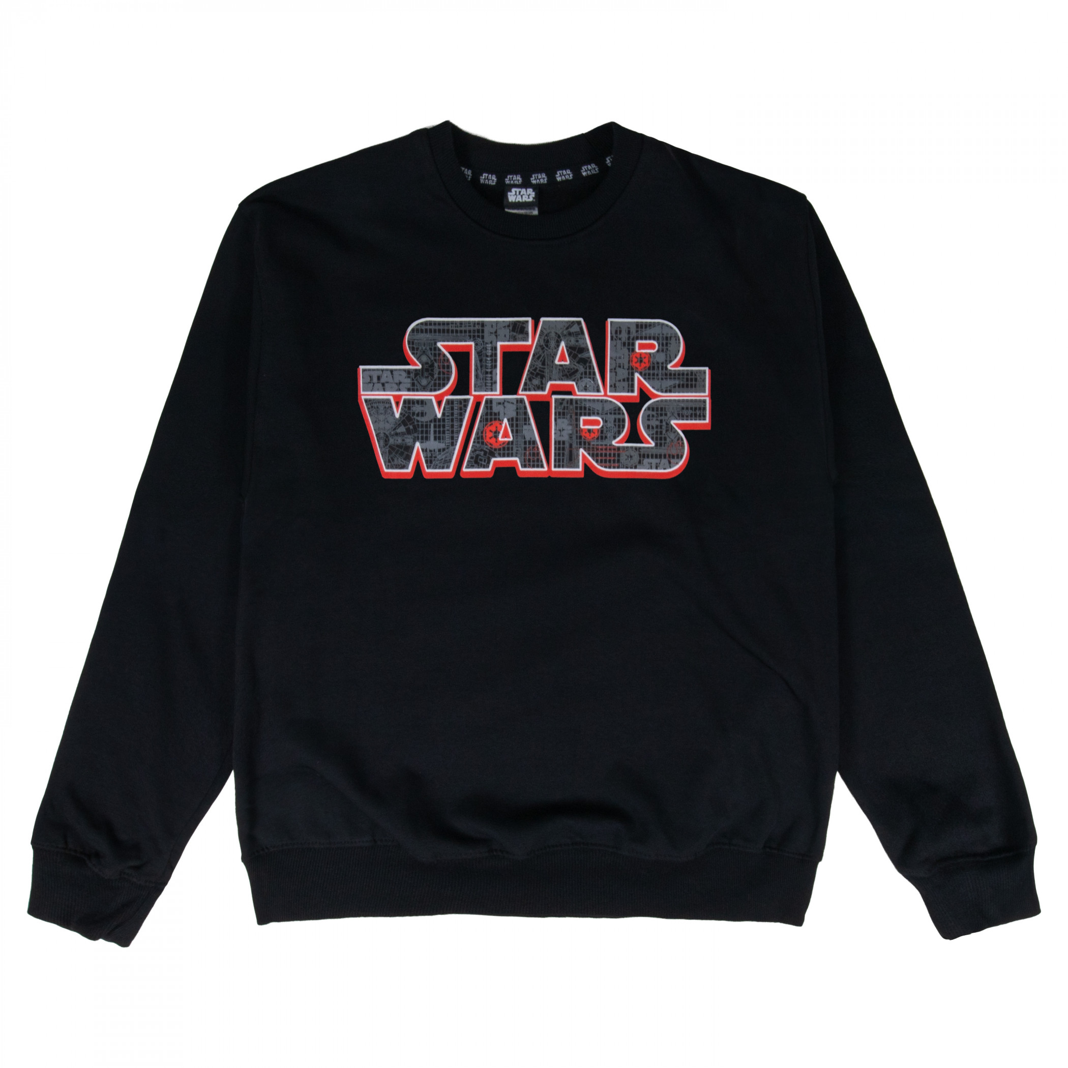 Star Wars Vessels Logo Long-Sleeved Shirt, Black